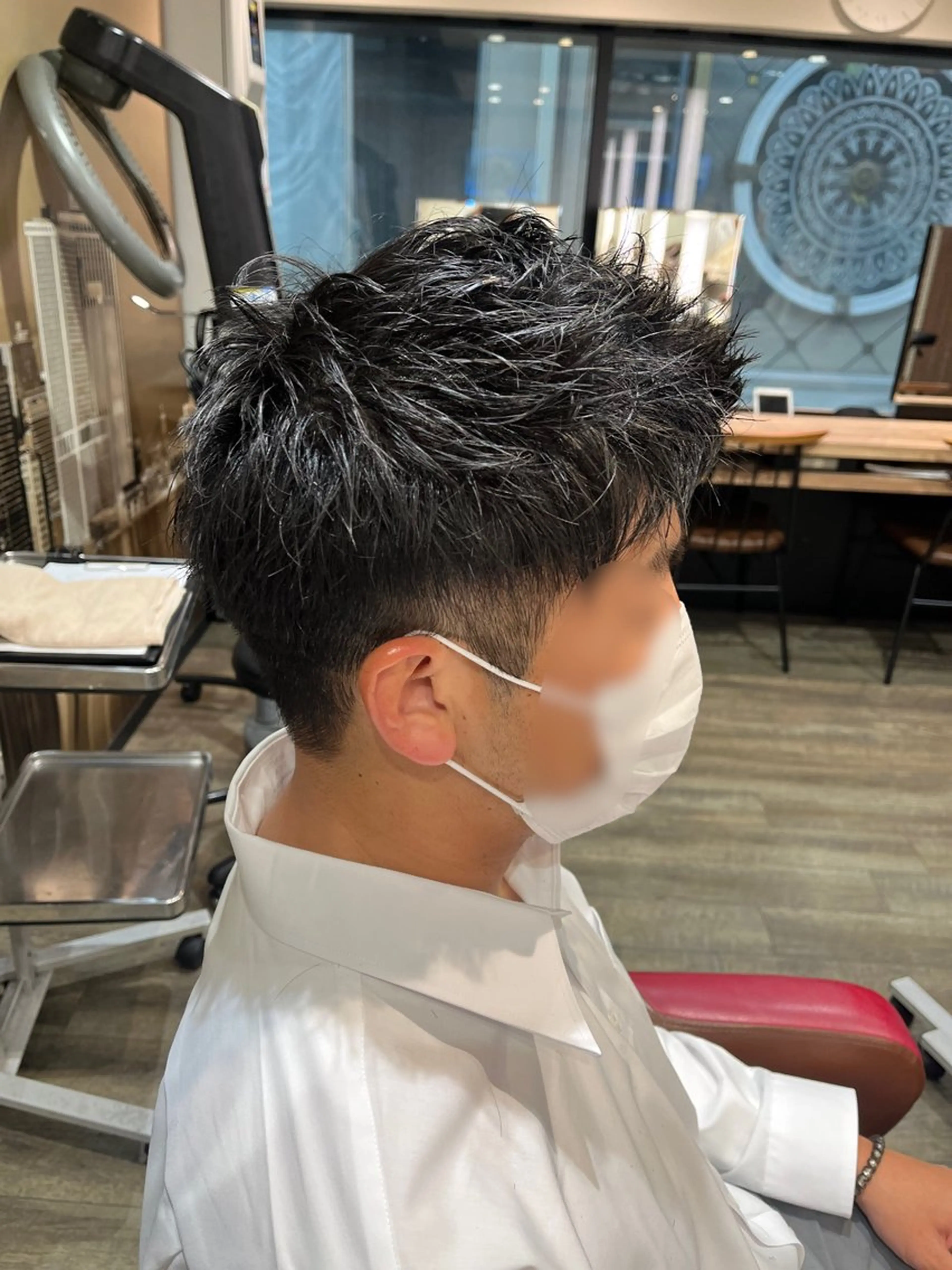 メンズ L’Aube ami所属・佐野 拓海のヘアスタイル