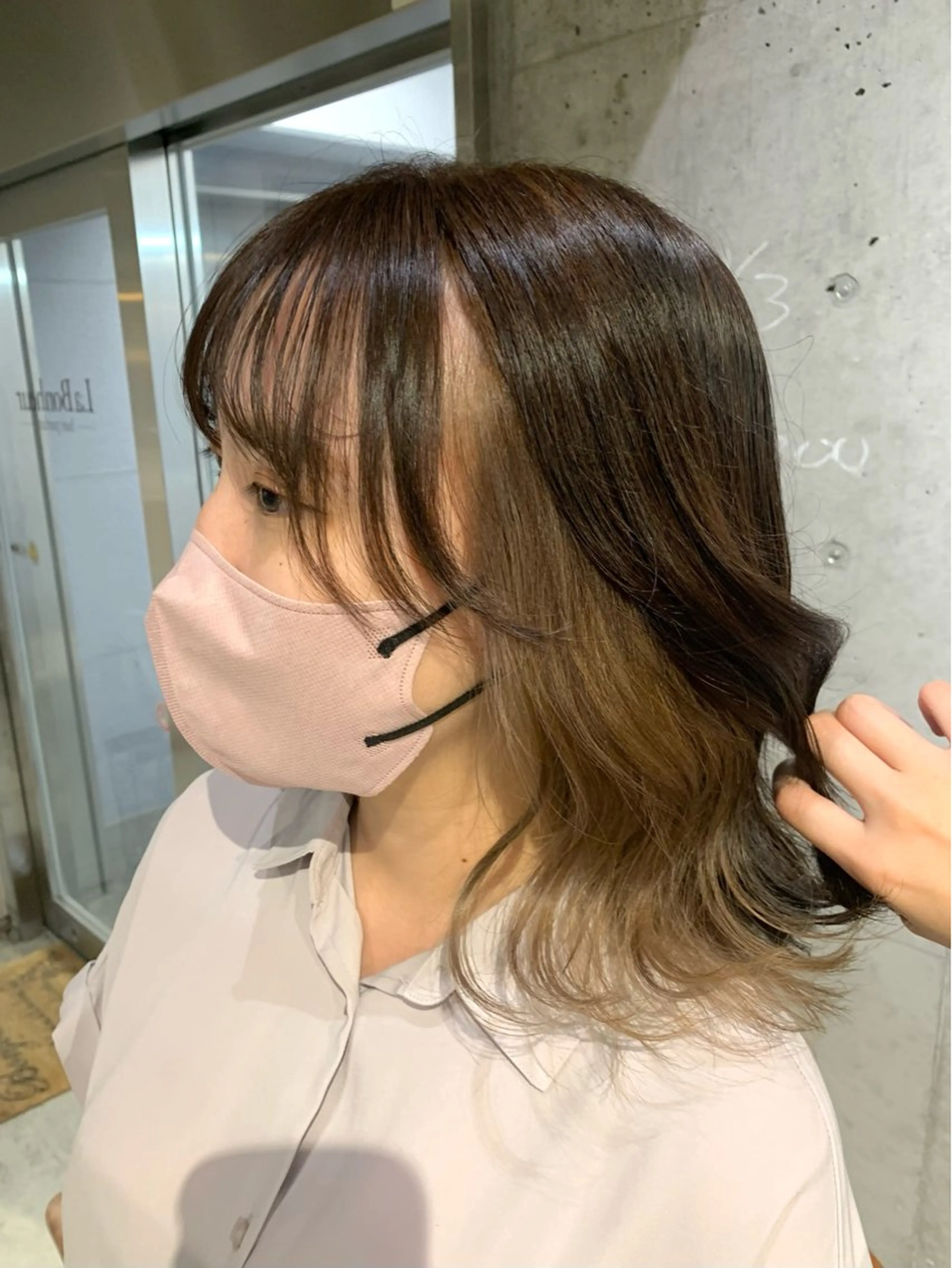 【🫧平日限定🫧】メンテナンスカット＋インナーカラー🌻＋クイックトリートメント🩵の写真