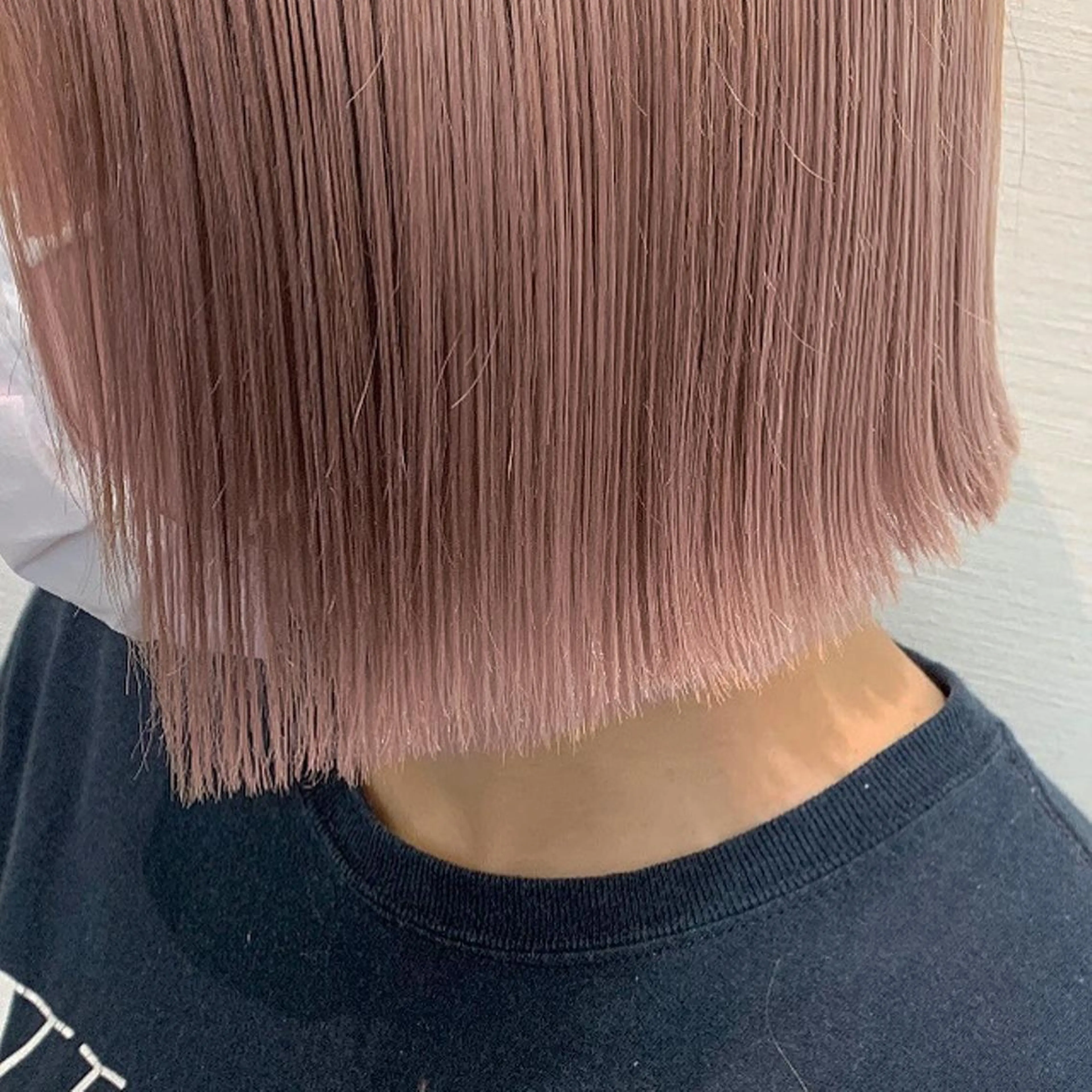 ショート カラー ブリーチ ハイトーン/透け感 カラー🎀真香のヘアスタイル
