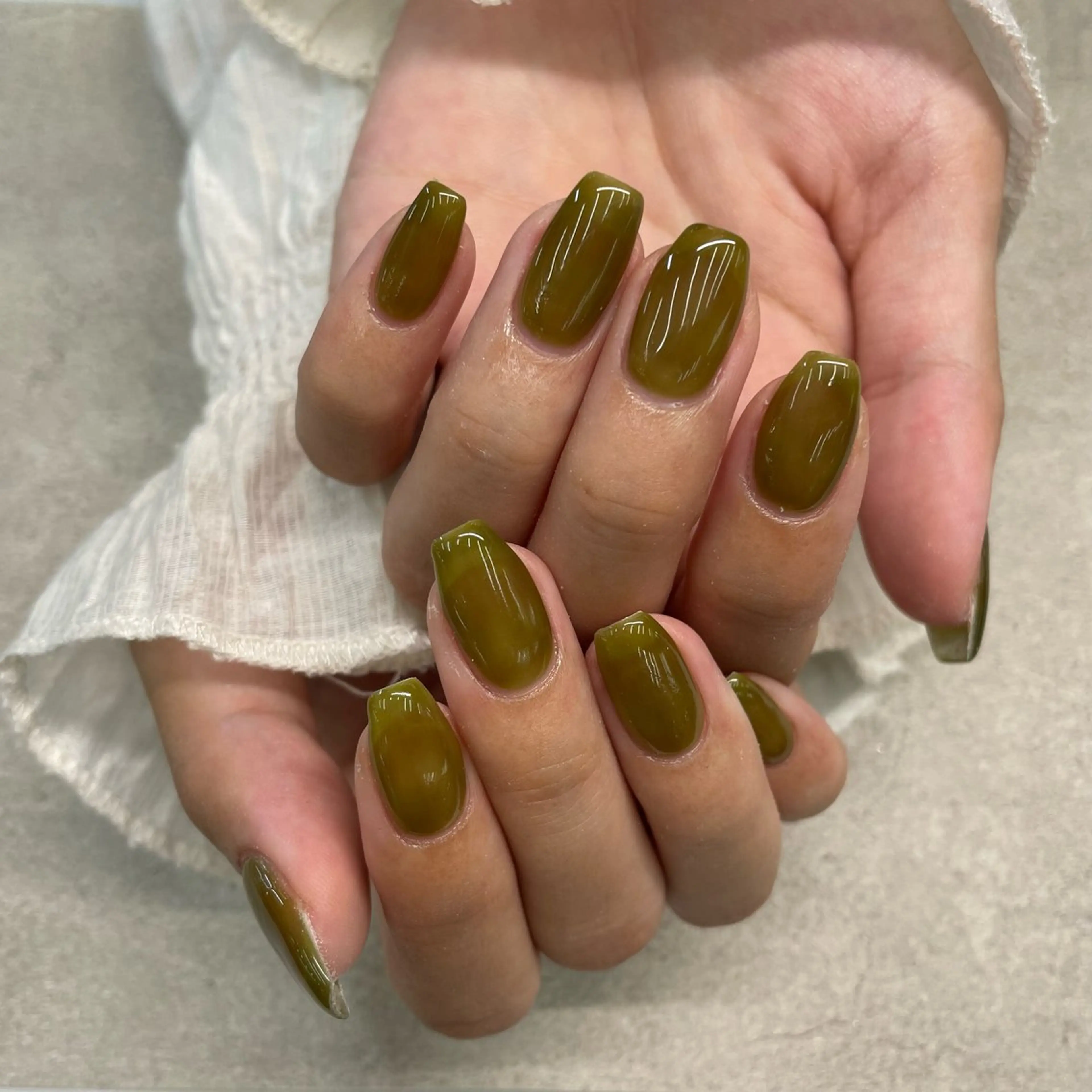 ネイル ワンカラーネイル MAXKELLY ANNAのネイルデザイン