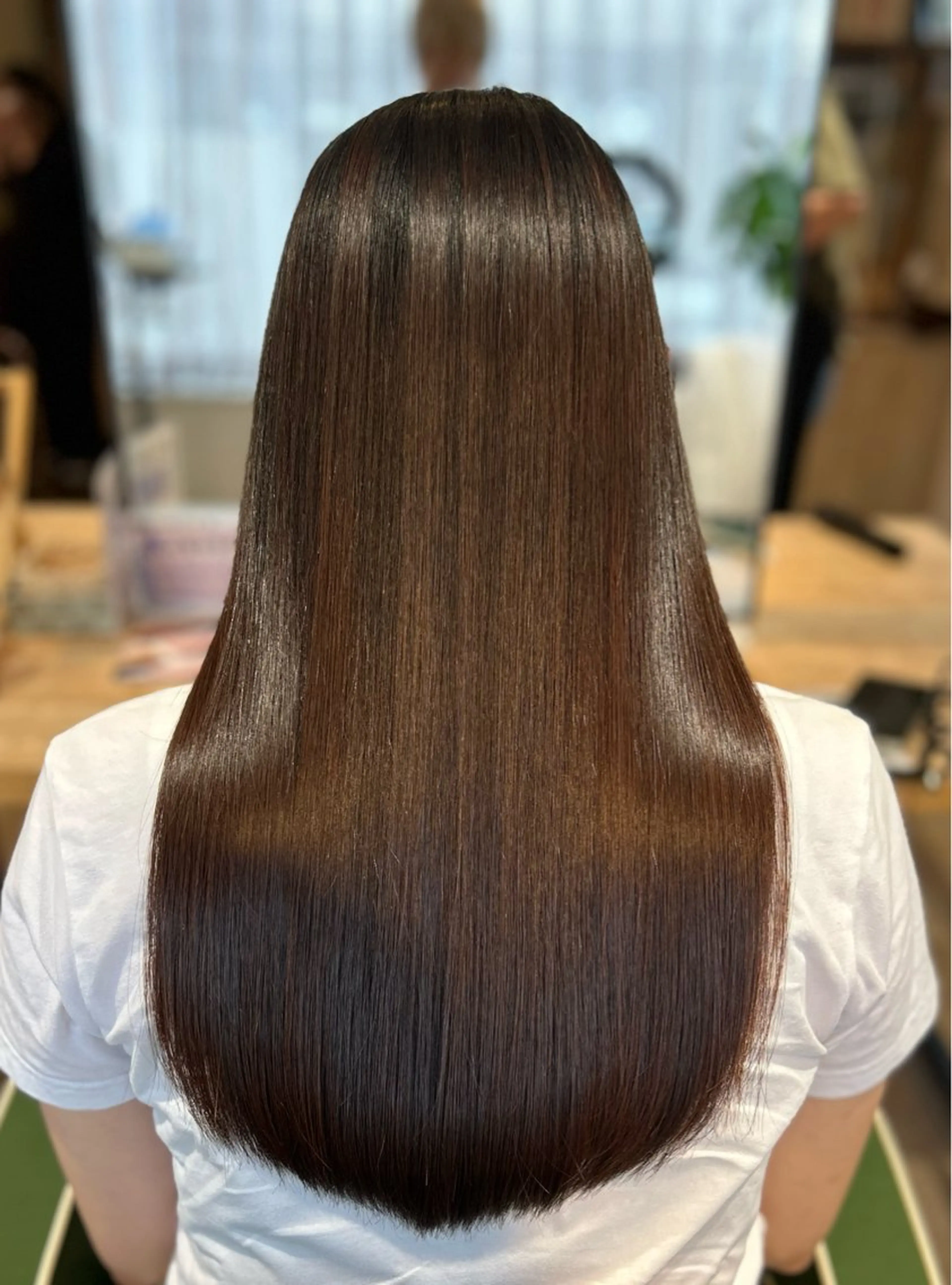 ロング 縮毛矯正 トリートメント カット 縮毛矯正 トリートメント 木下 将吾のヘアスタイル