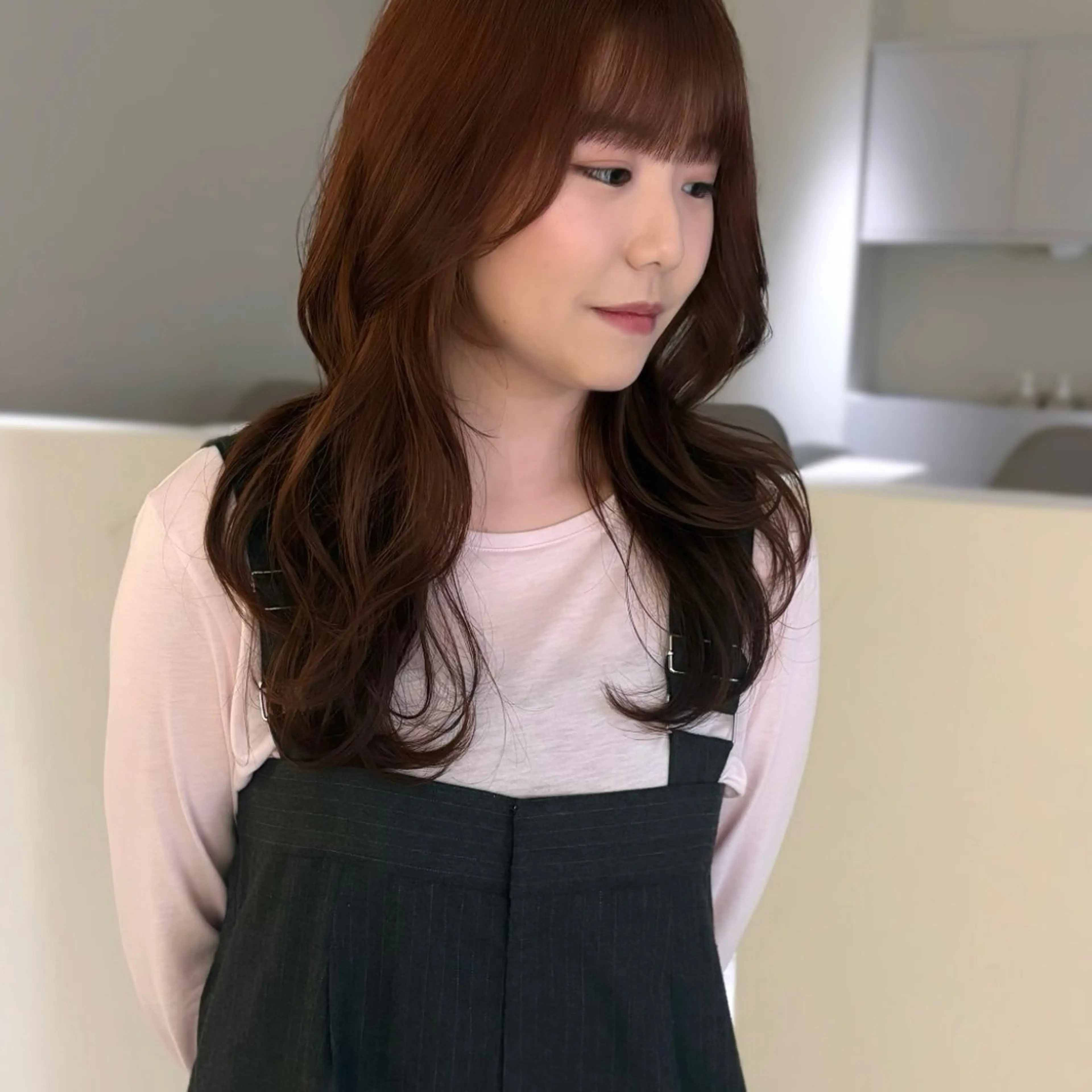 ロング カラー カット ヘアカラー hana/艶髪 /透明感カラー🪞のヘアスタイル