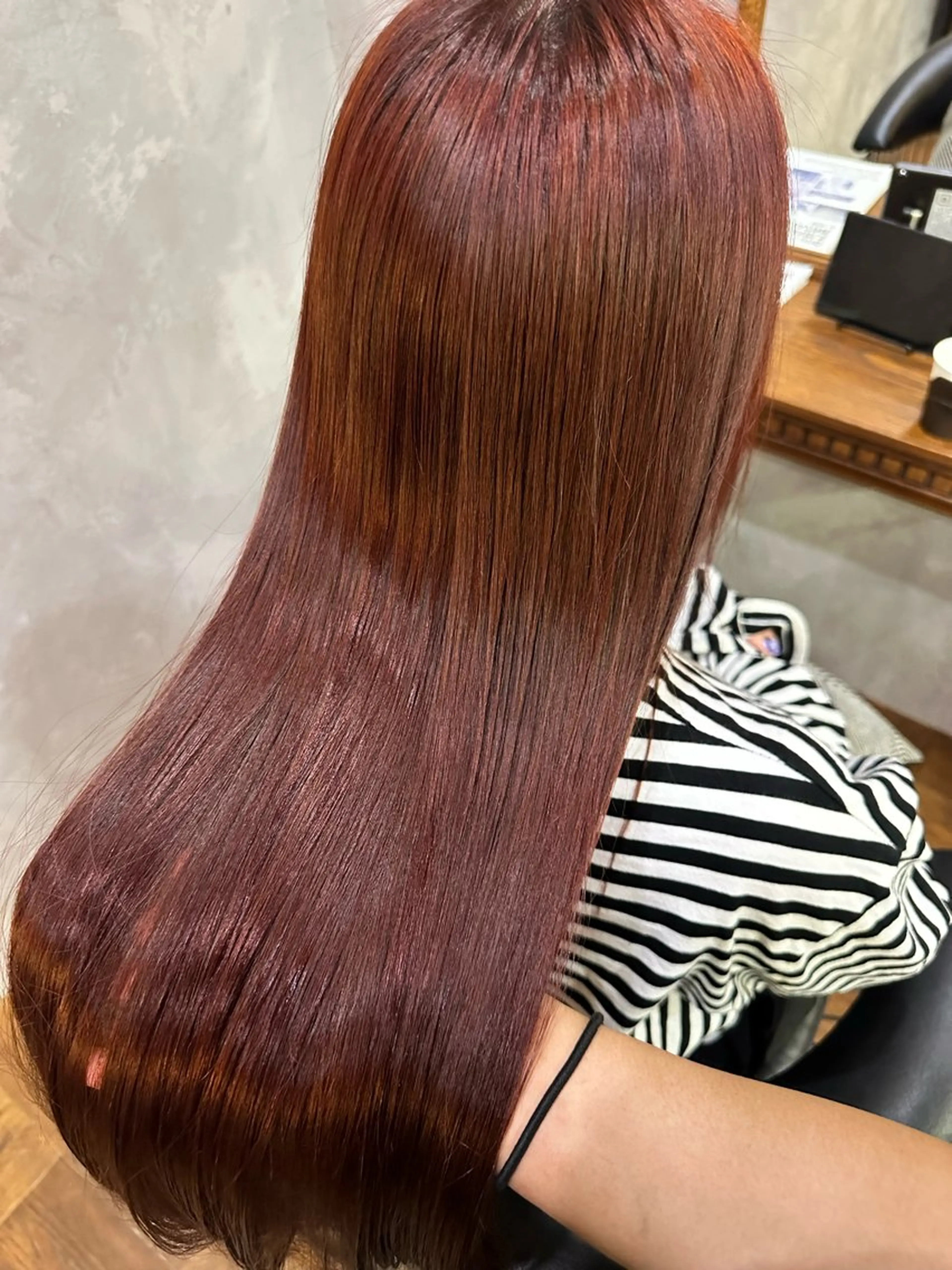 カラー ヘアカラー トリートメント 韓国ヘア/透明感 カラー/金子 愛優のヘアスタイル