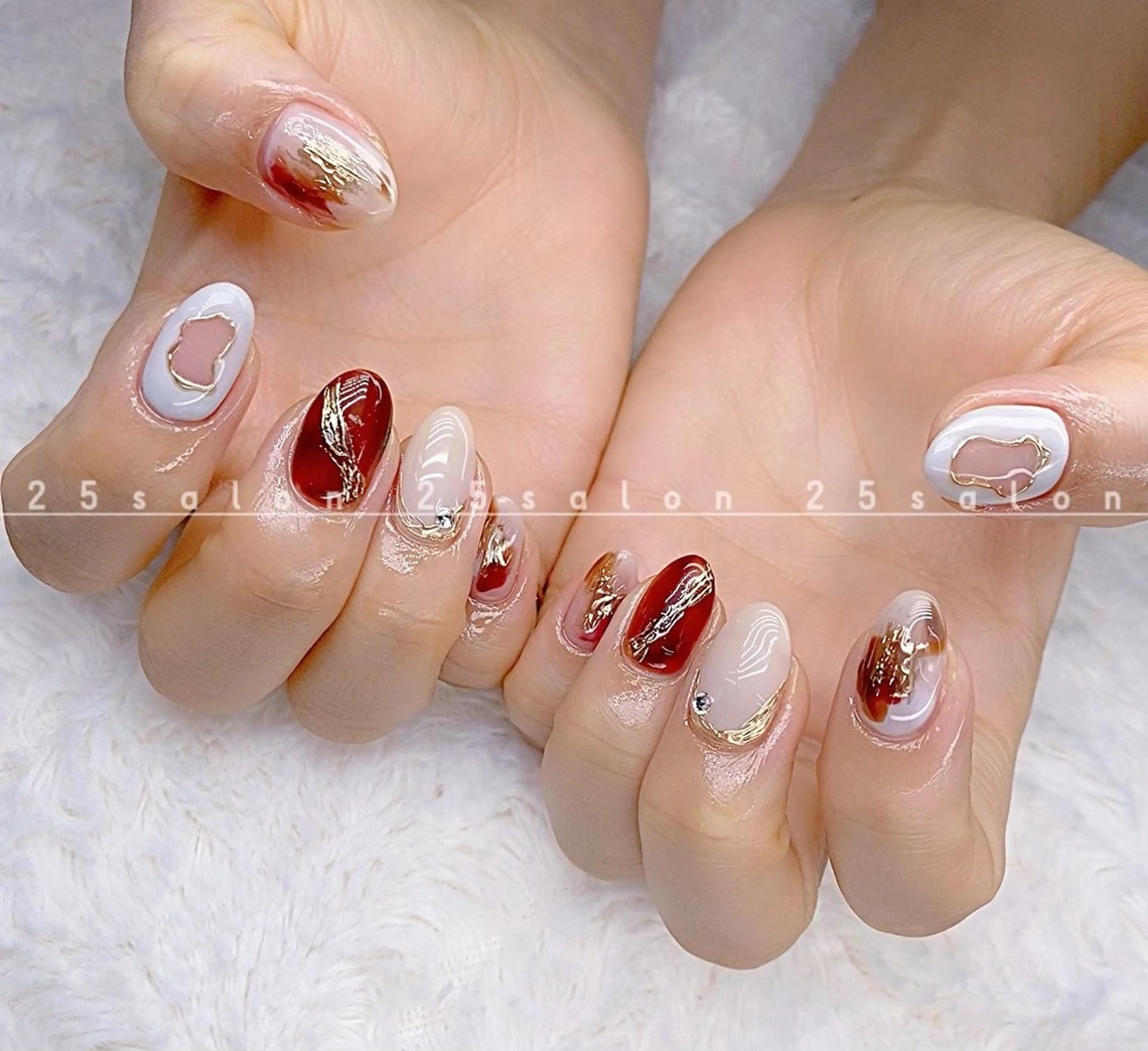 ネイル オーロラネイル チークネイル フットネイル フレンチネイル ジェルネイル 2 5のマツエク・マツパデザイン