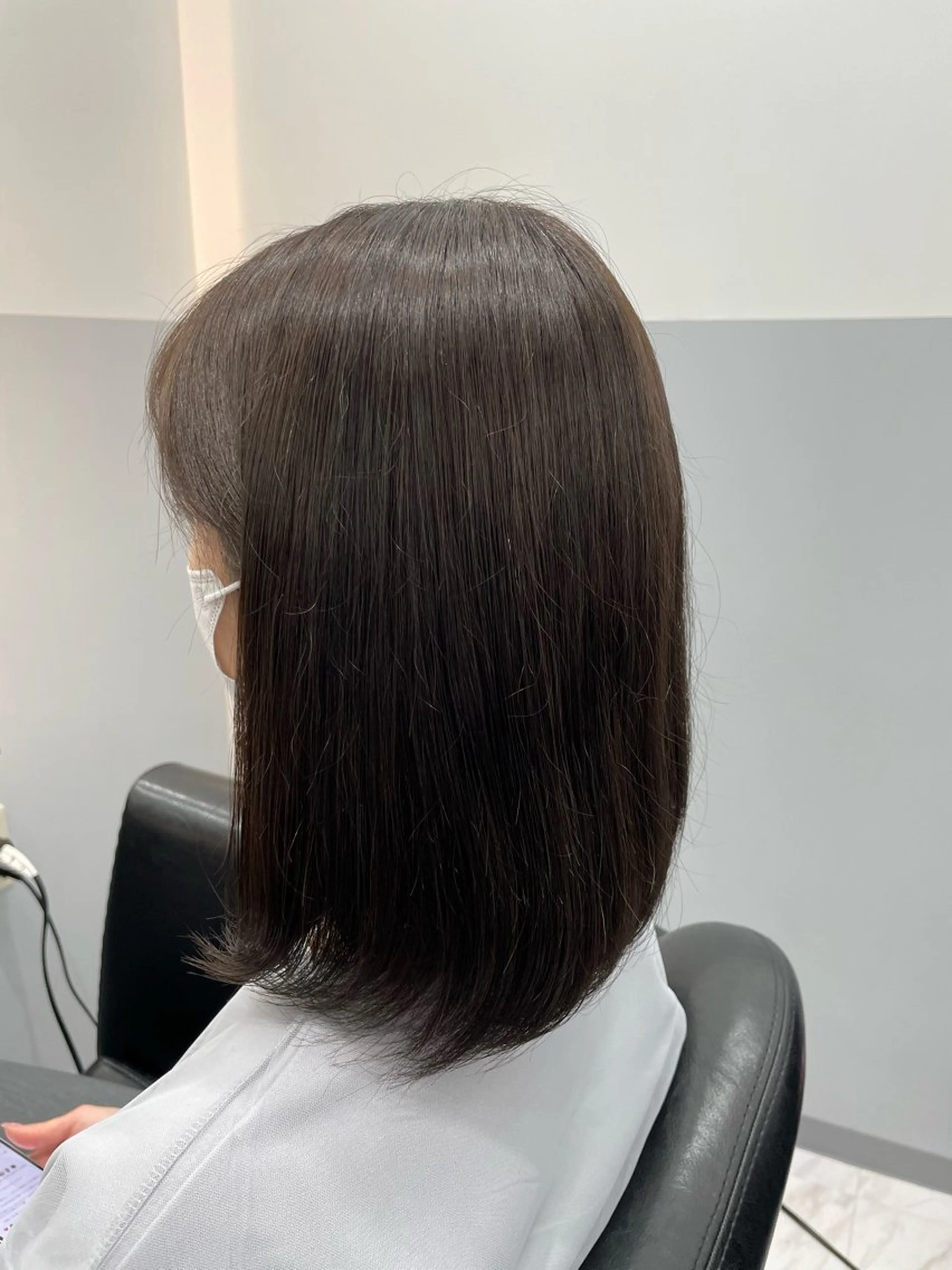 セミロング ヘアカラー トリートメント 🦋saki🦋 髪質改善🦋のヘアスタイル