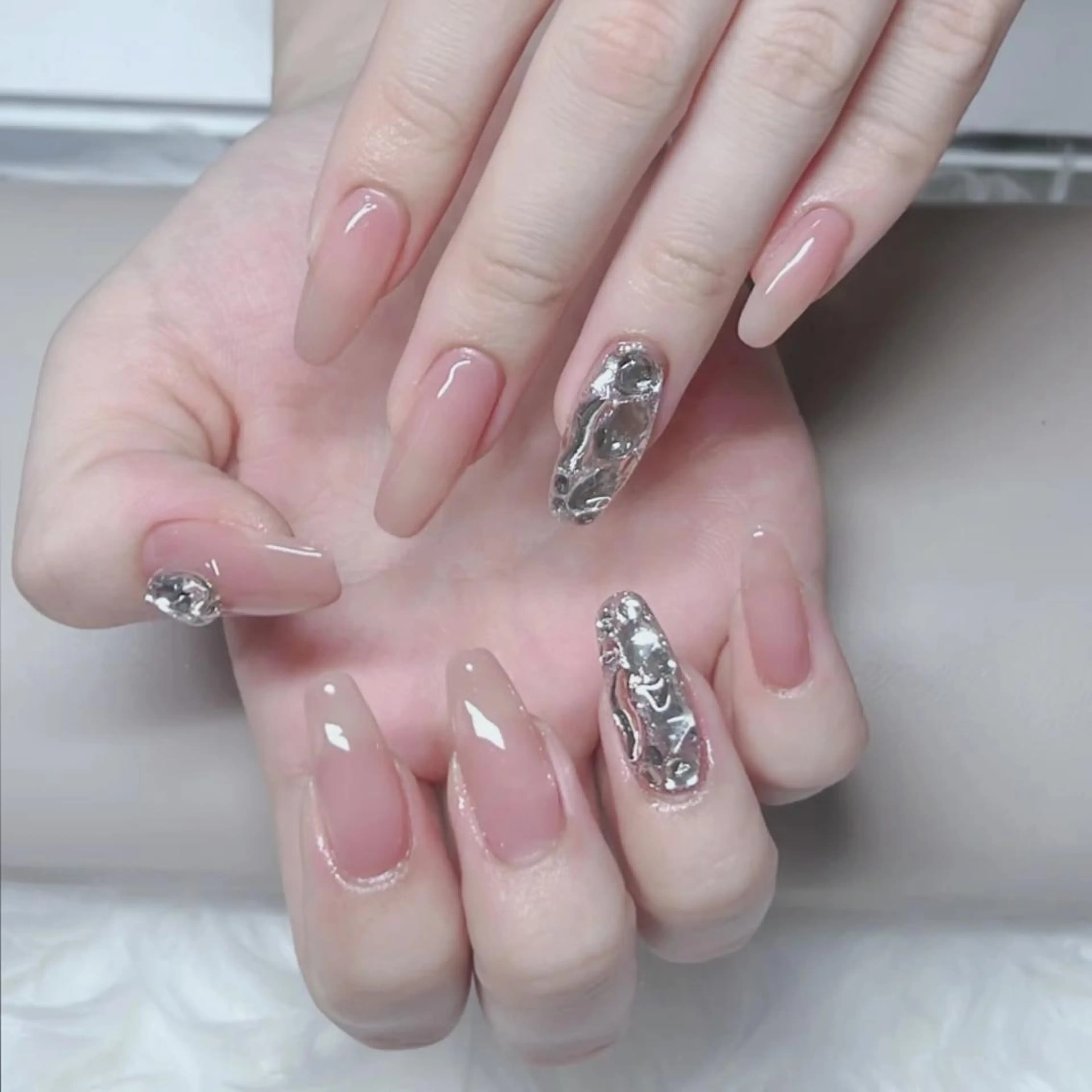 ネイル ハンドネイル 🎀 Ayaka_nailのネイルデザイン