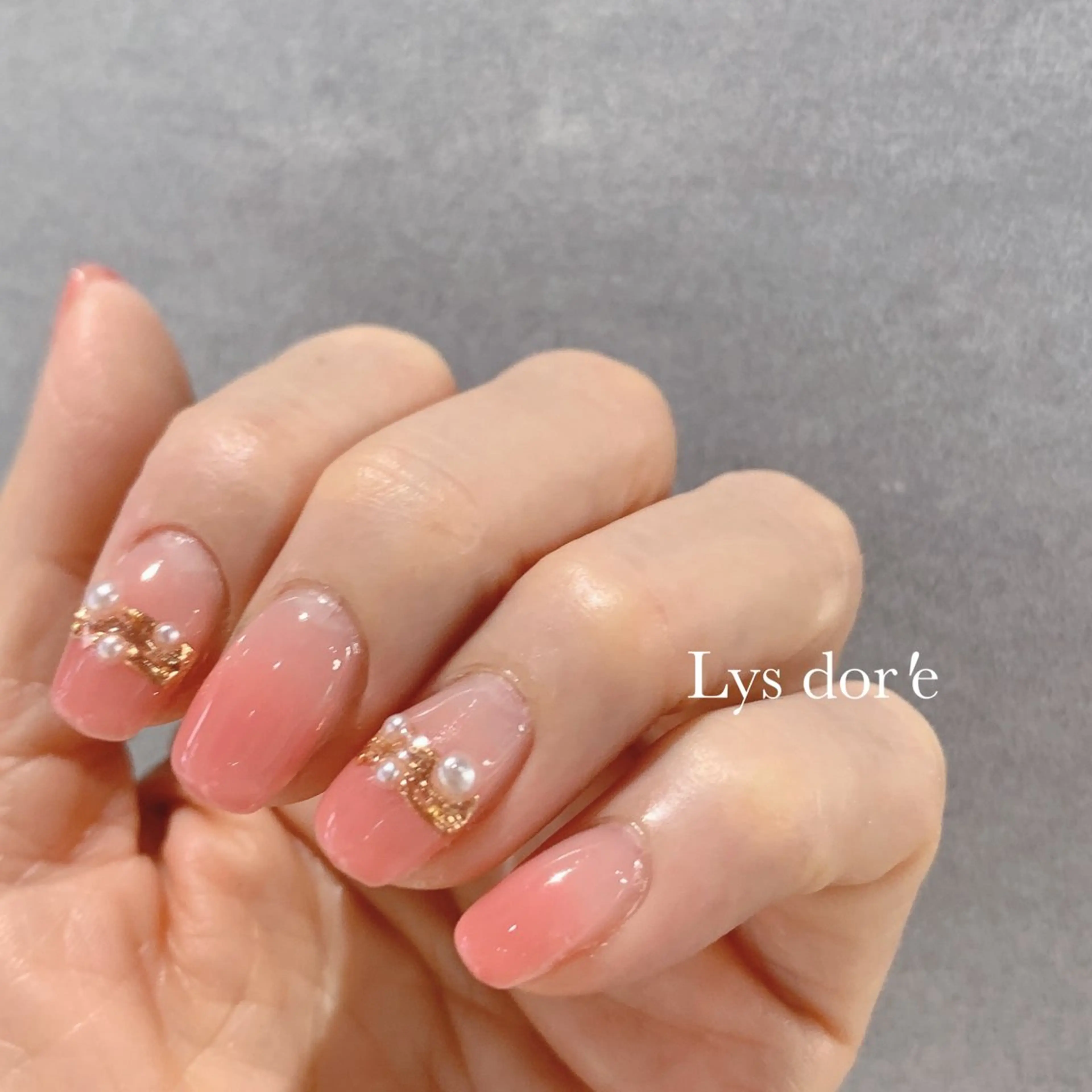 ネイル ハンドネイル ネイルサロン リスドーレ阿波座のネイルデザイン