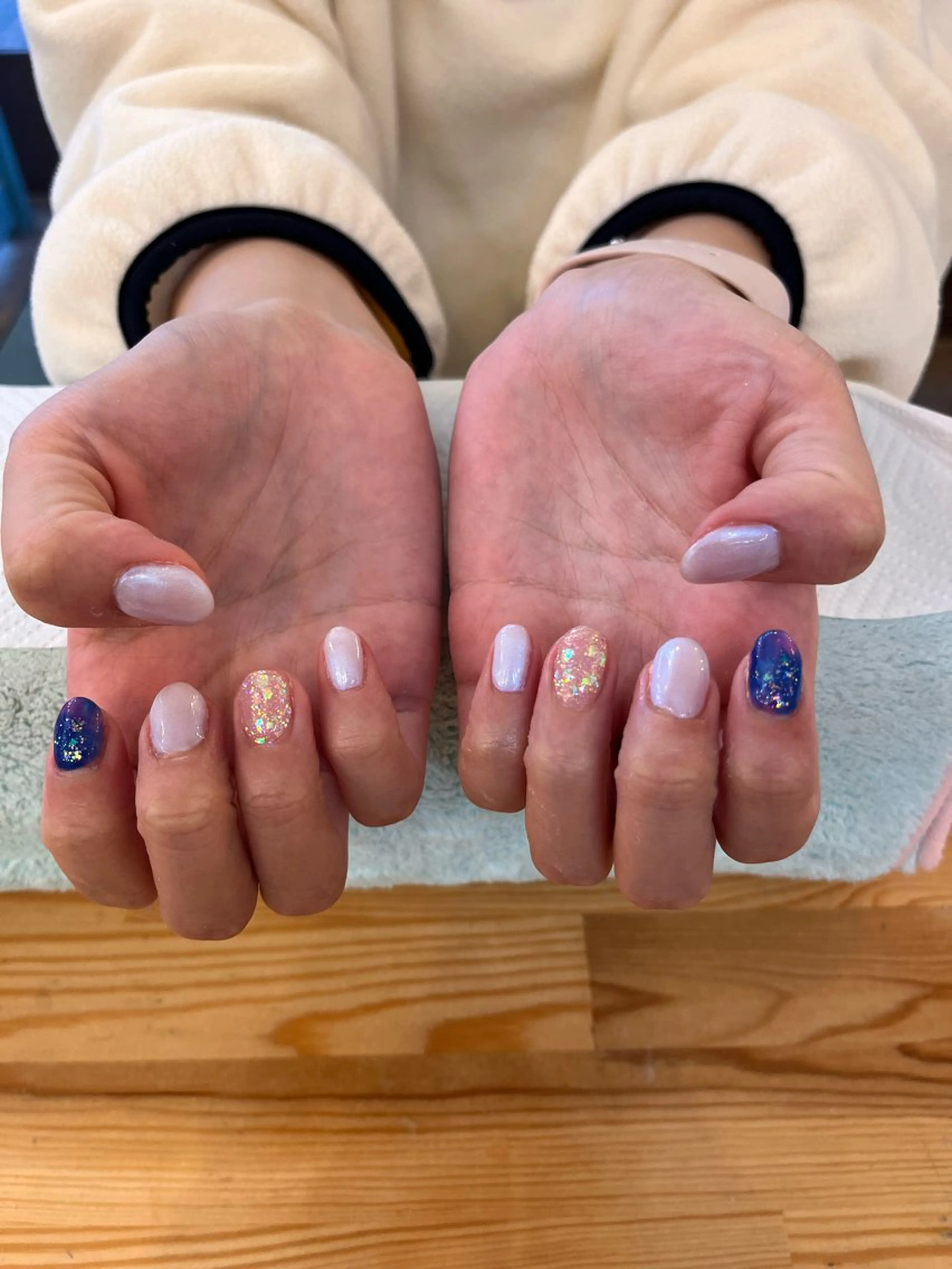 ネイル シンプルネイル nailAlaia 妙典店   アイリのネイルデザイン