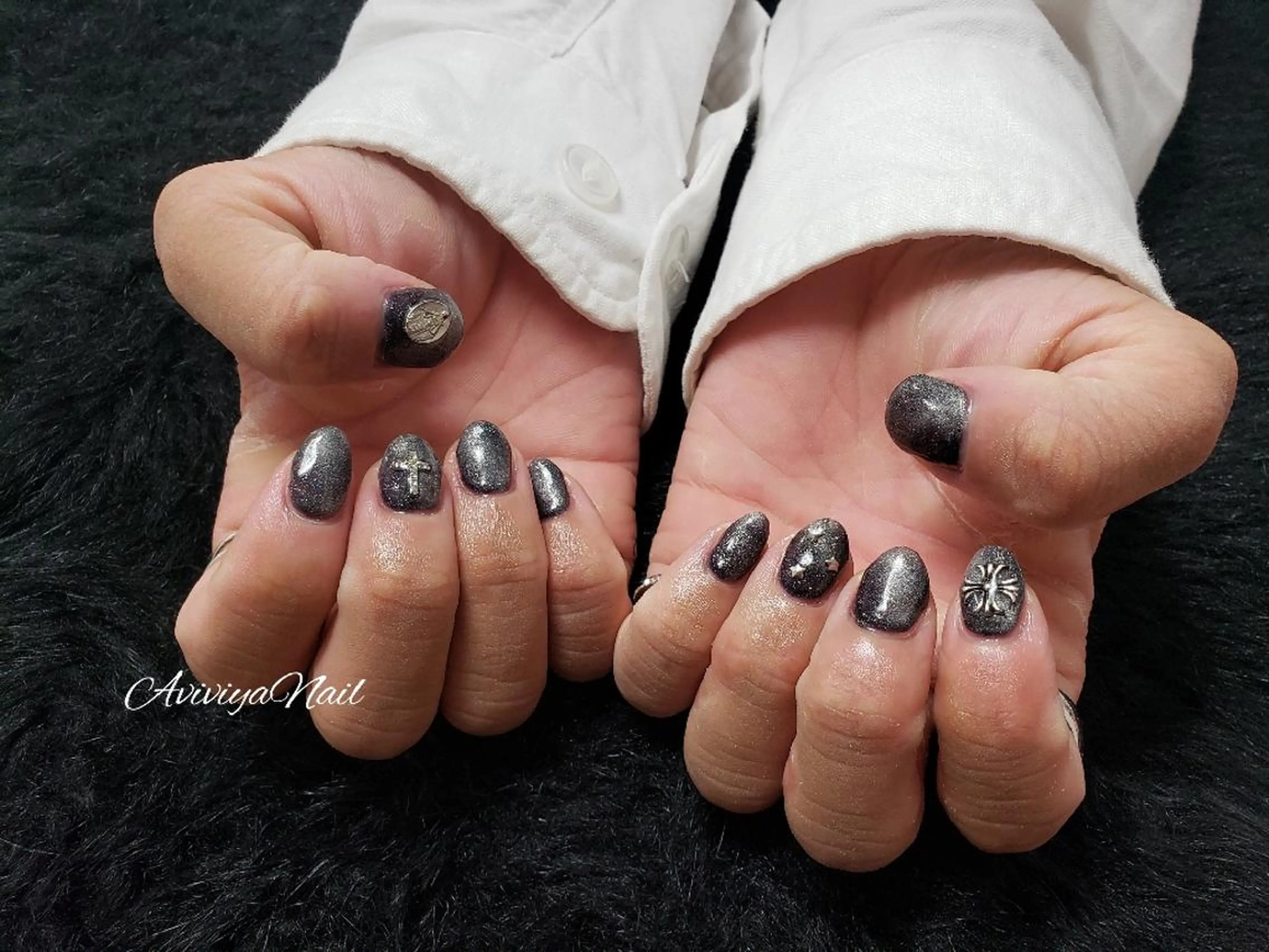 ネイル マグネットネイル AviviyaNail所属・kubo ayaのネイルデザイン
