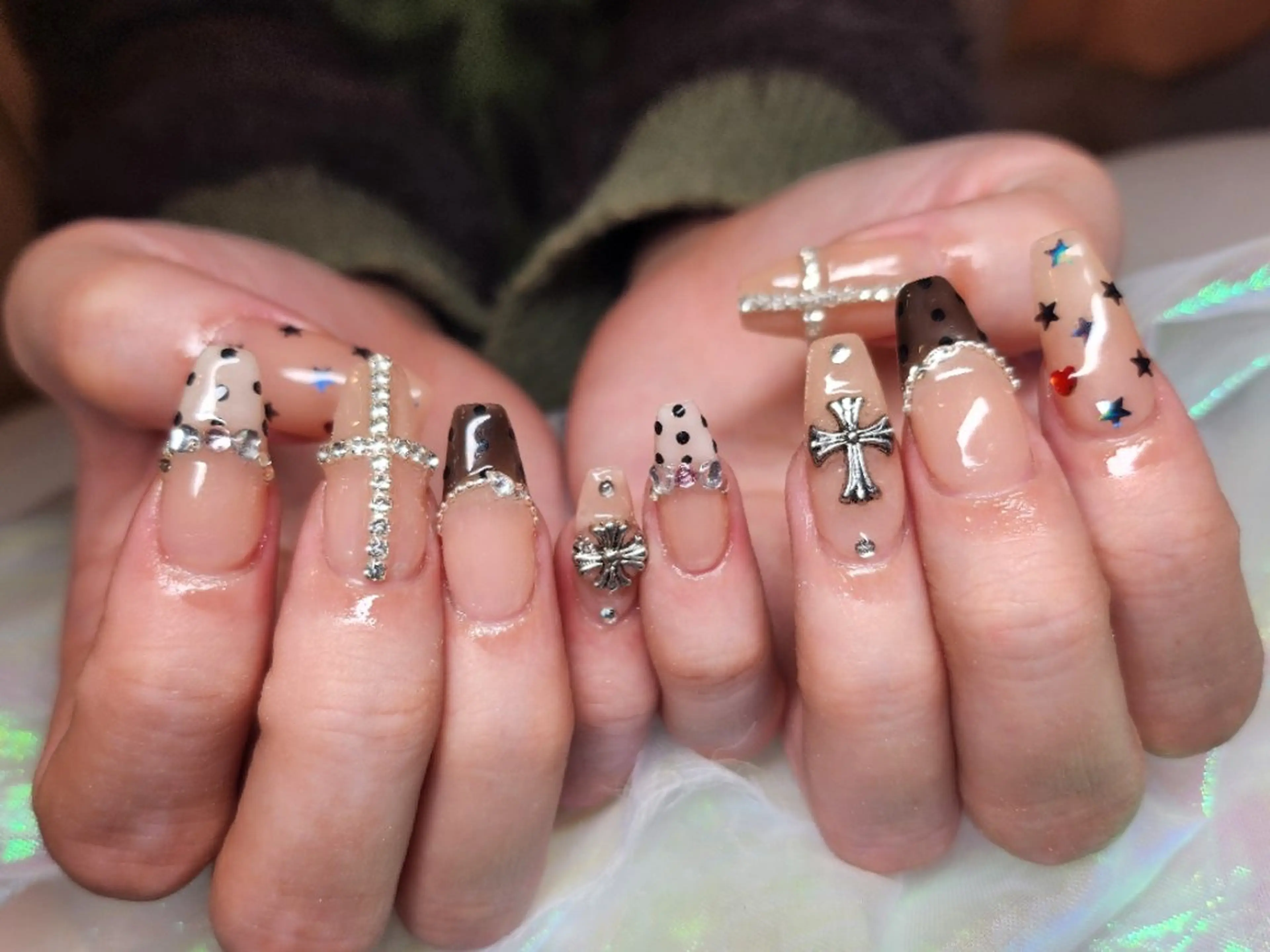 ネイル ハンドネイル 💜bora .のネイルデザイン