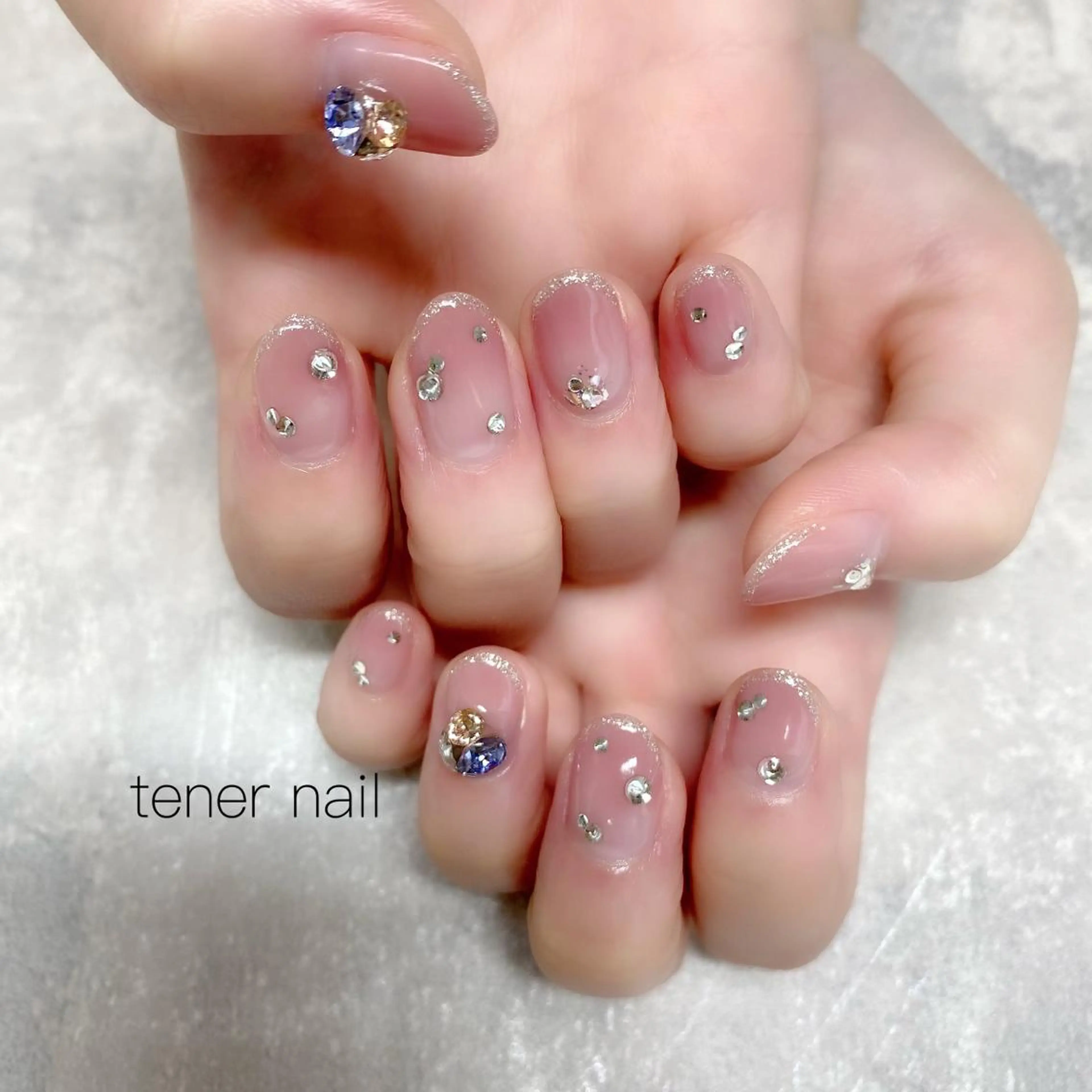 ネイル フレンチネイル テネルネイル tener nailのネイルデザイン