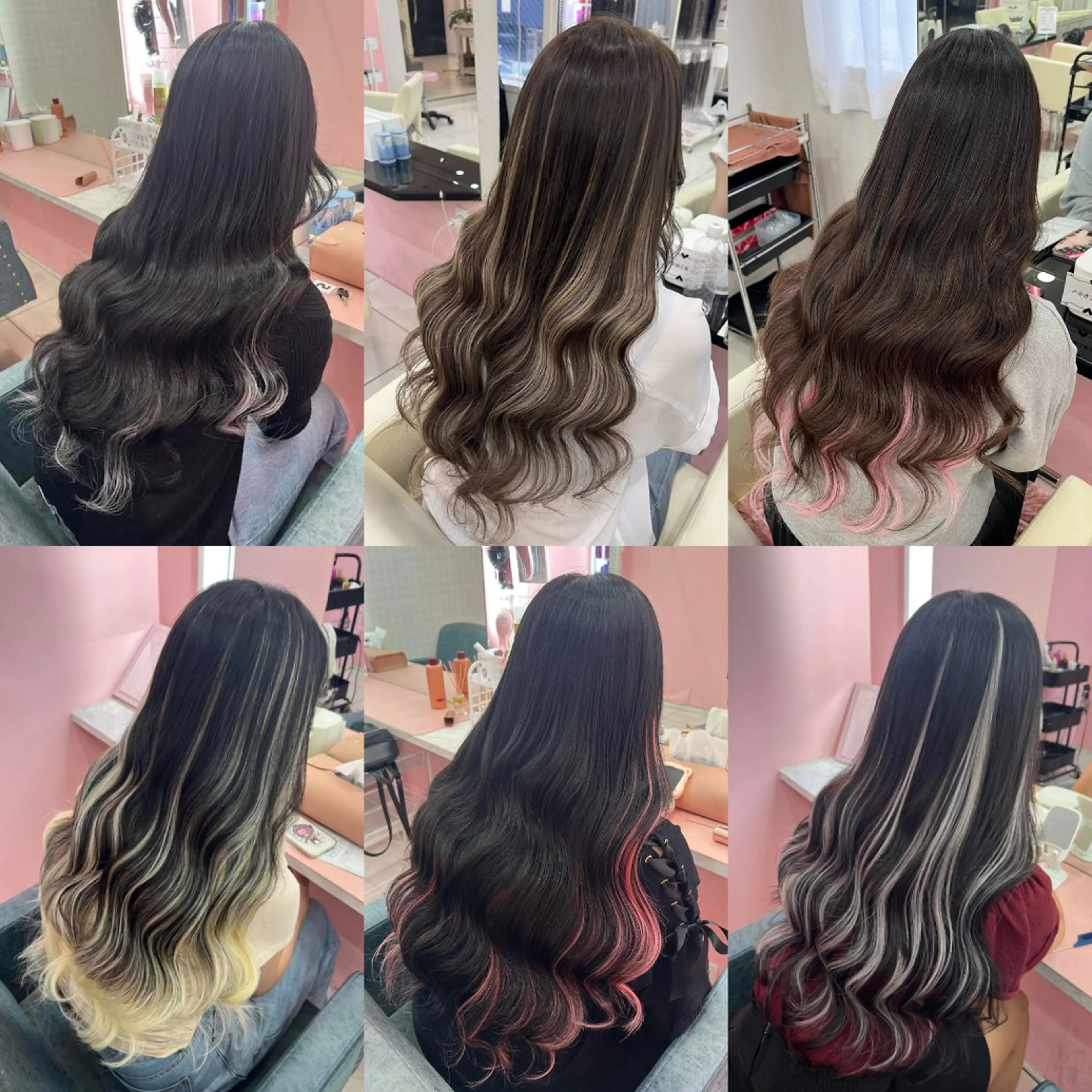 ロング エクステ シーズン エクステ/大阪梅田駅のヘアスタイル