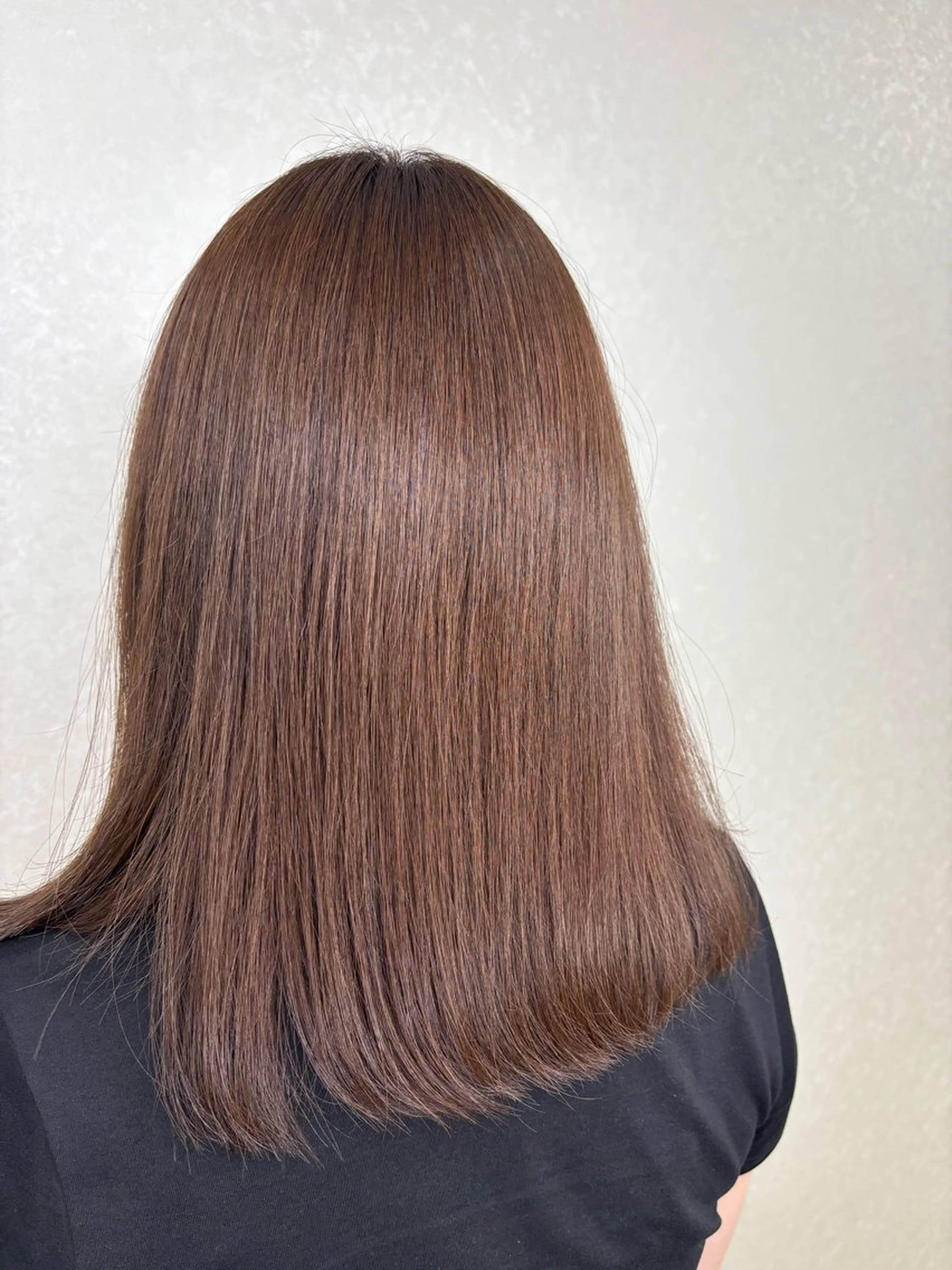 セミロング カラー ヘアカラー 🫧水越 結菜☁️⸝⋆のヘアスタイル