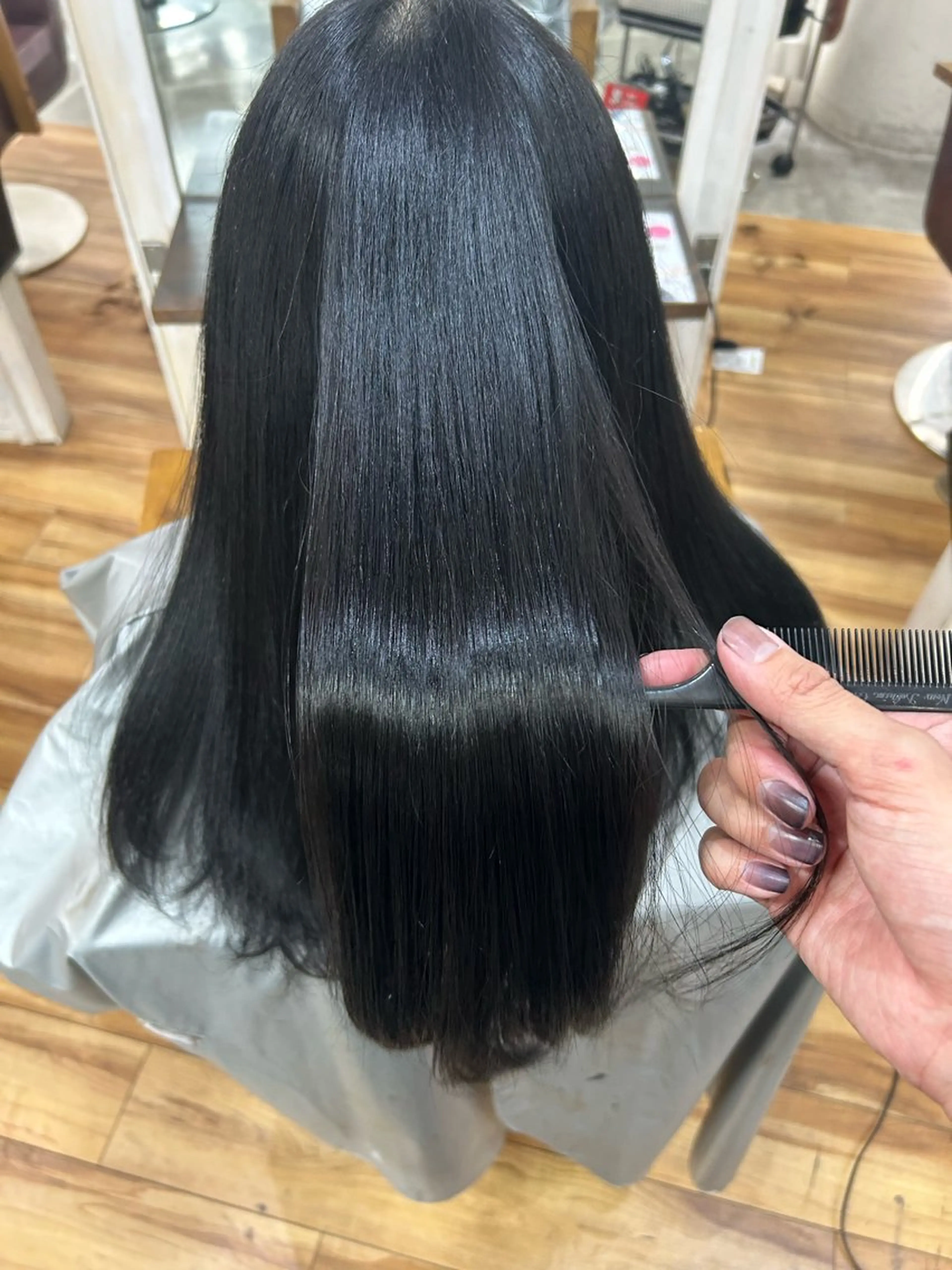 セミロング トリートメント カット トリートメント メンズパーマ 髪質改善☆有馬のヘアスタイル
