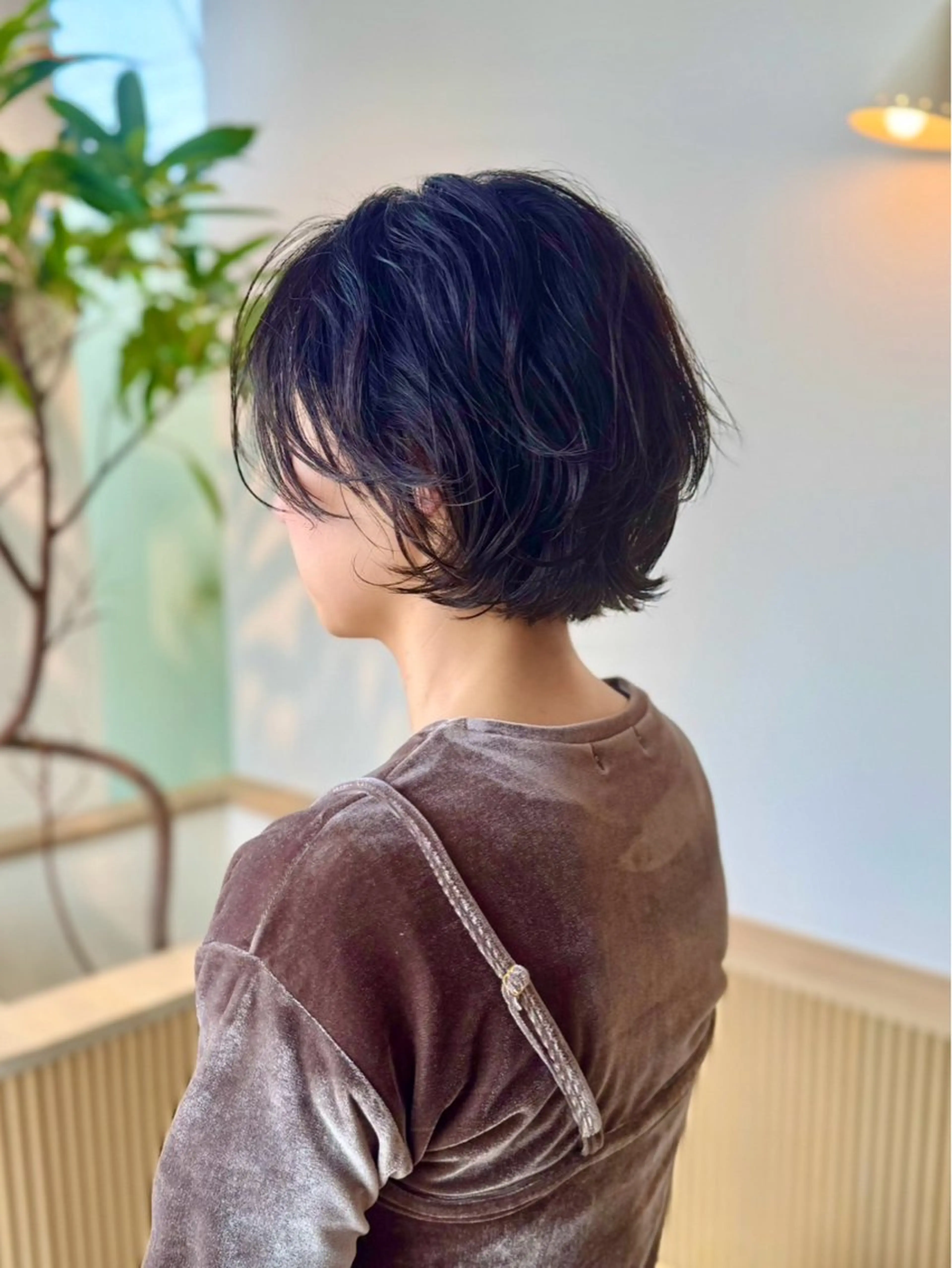 ショート 安藤 暁のヘアスタイル