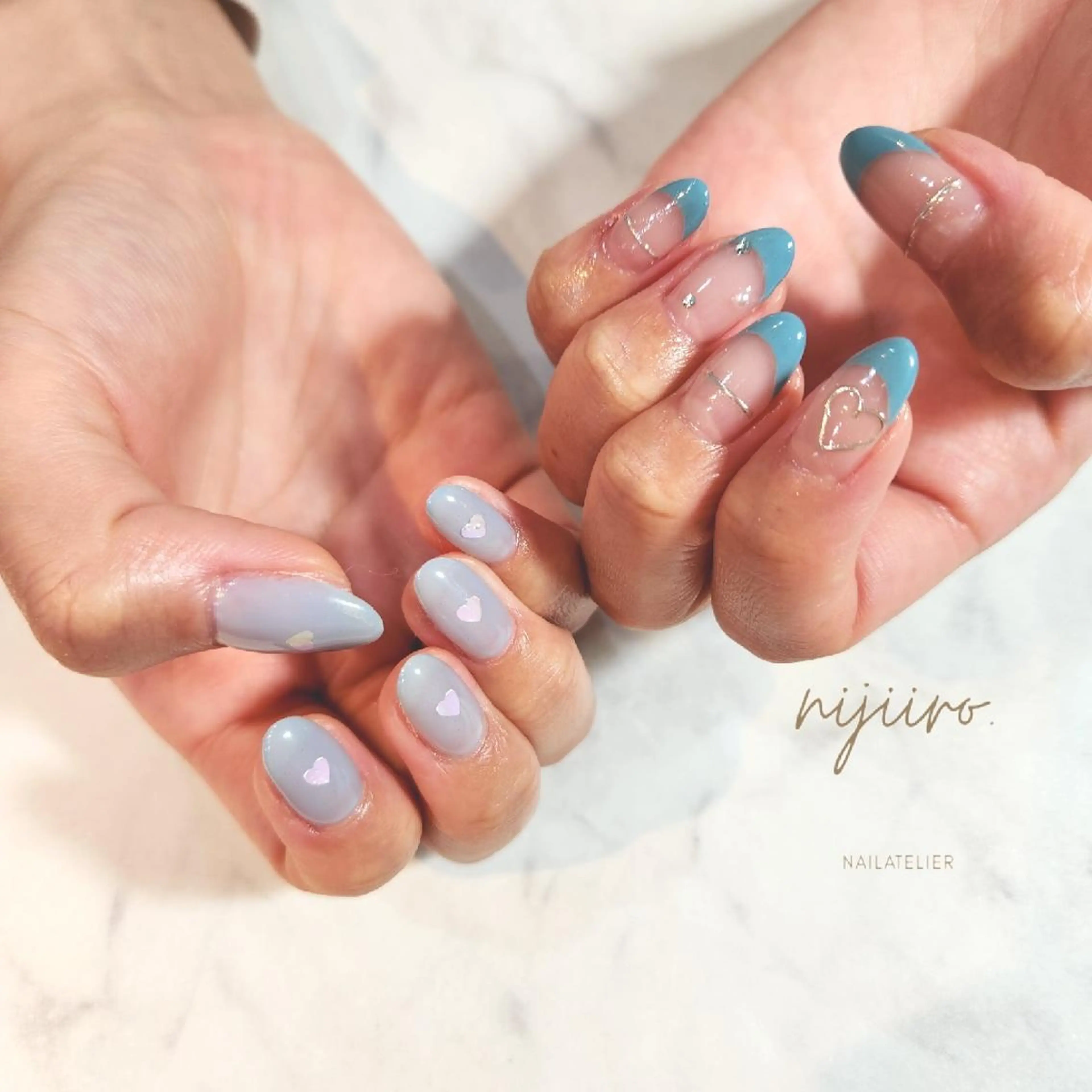 ネイル ハンドネイル nailatelier nijiiro.所属・nijiiro🌈 サトウのネイルデザイン