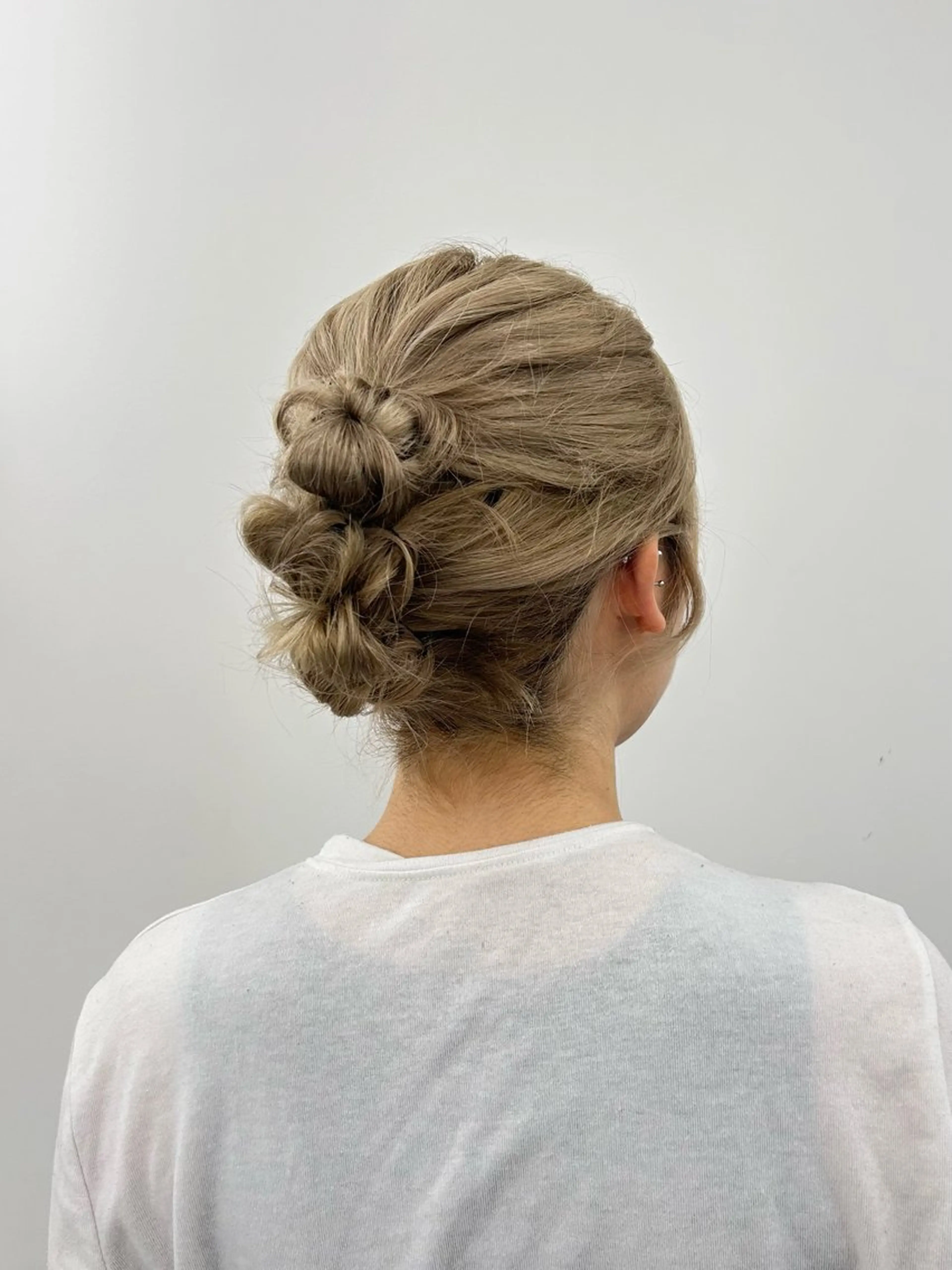 ショート ボブ ヘアセット 韓国ヘア/顔周り ヘアセット/加藤優里のヘアスタイル