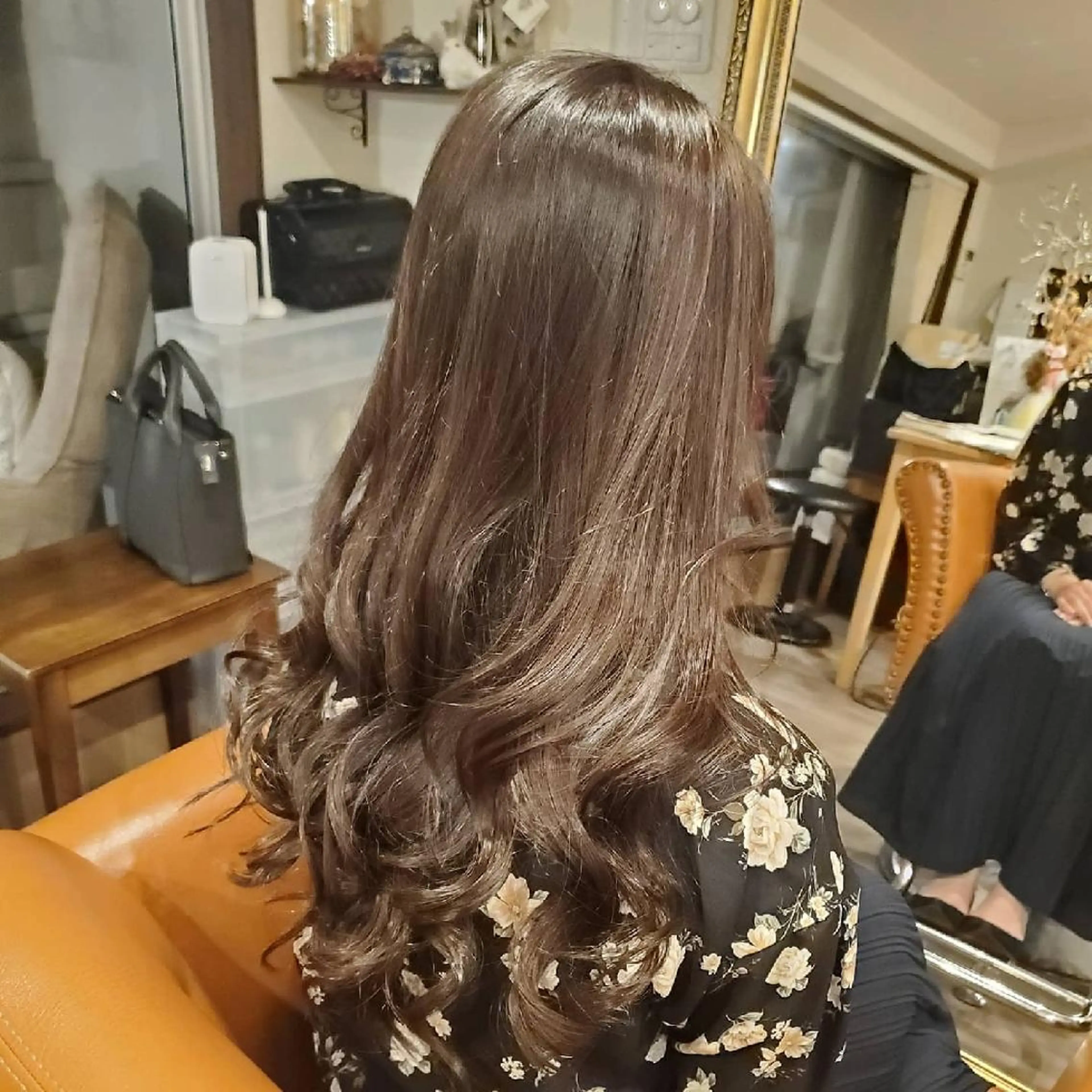 ロング カラー アディクシーカラー ブリーチ イルミナカラー 外国人風カラー トリートメント カット ヘアカラー トリートメント spa hair  ark 富井直美のヘアスタイル