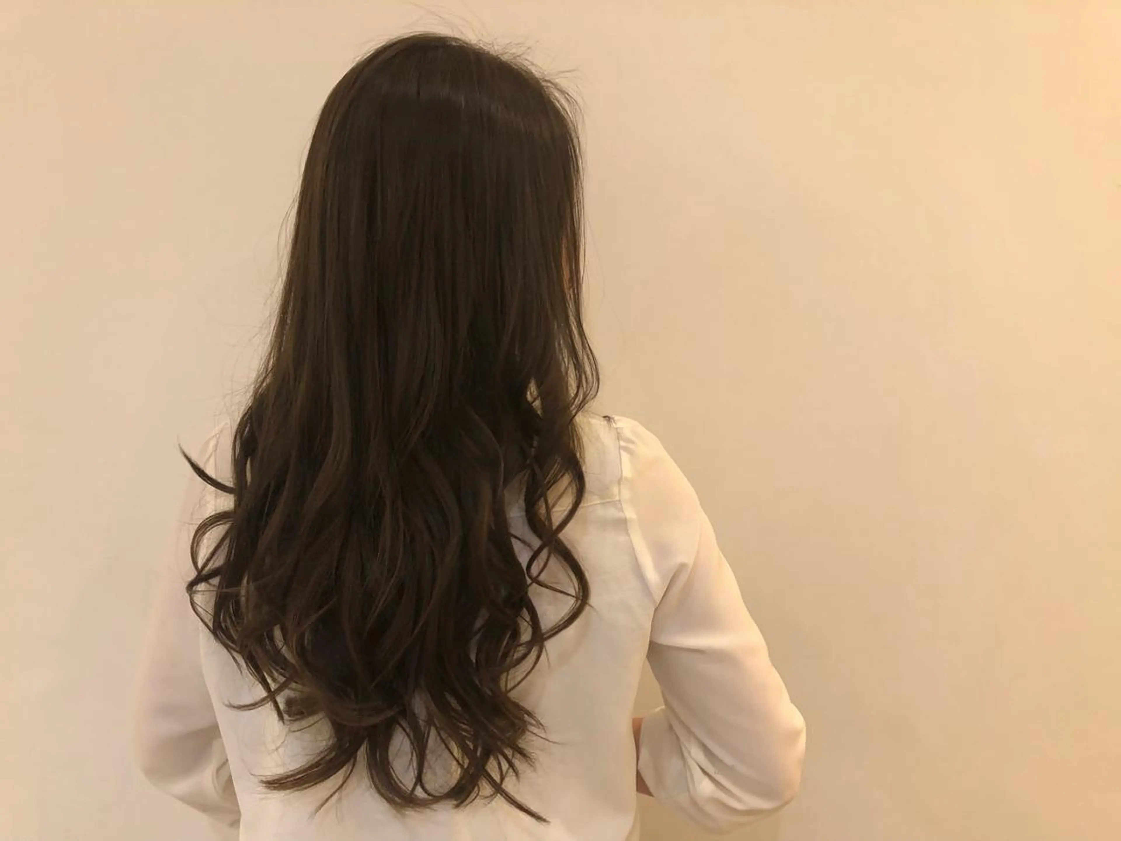 ロング しもかわ かほのヘアスタイル