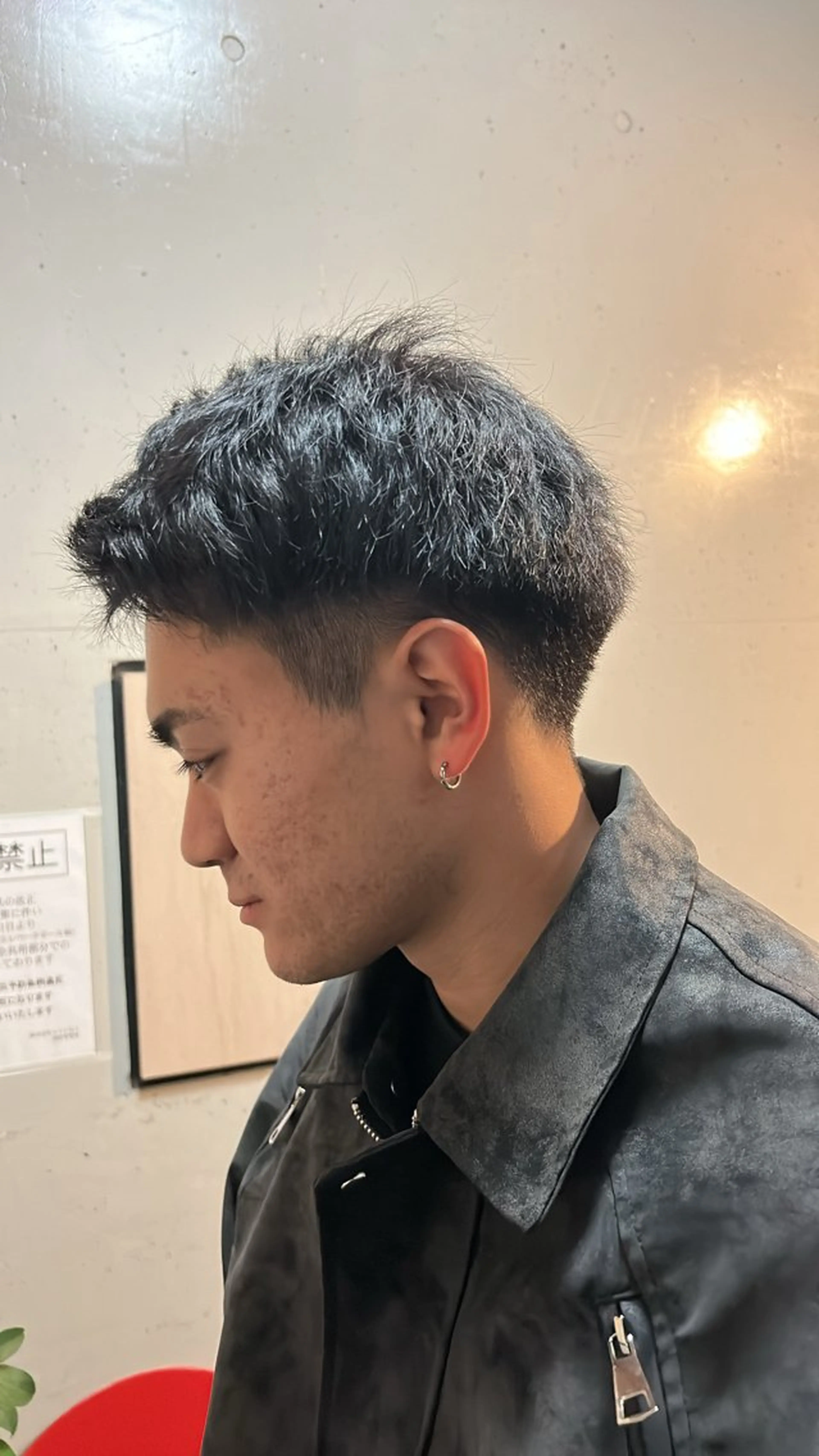 メンズ フェードカット 川津 由優暉のヘアスタイル