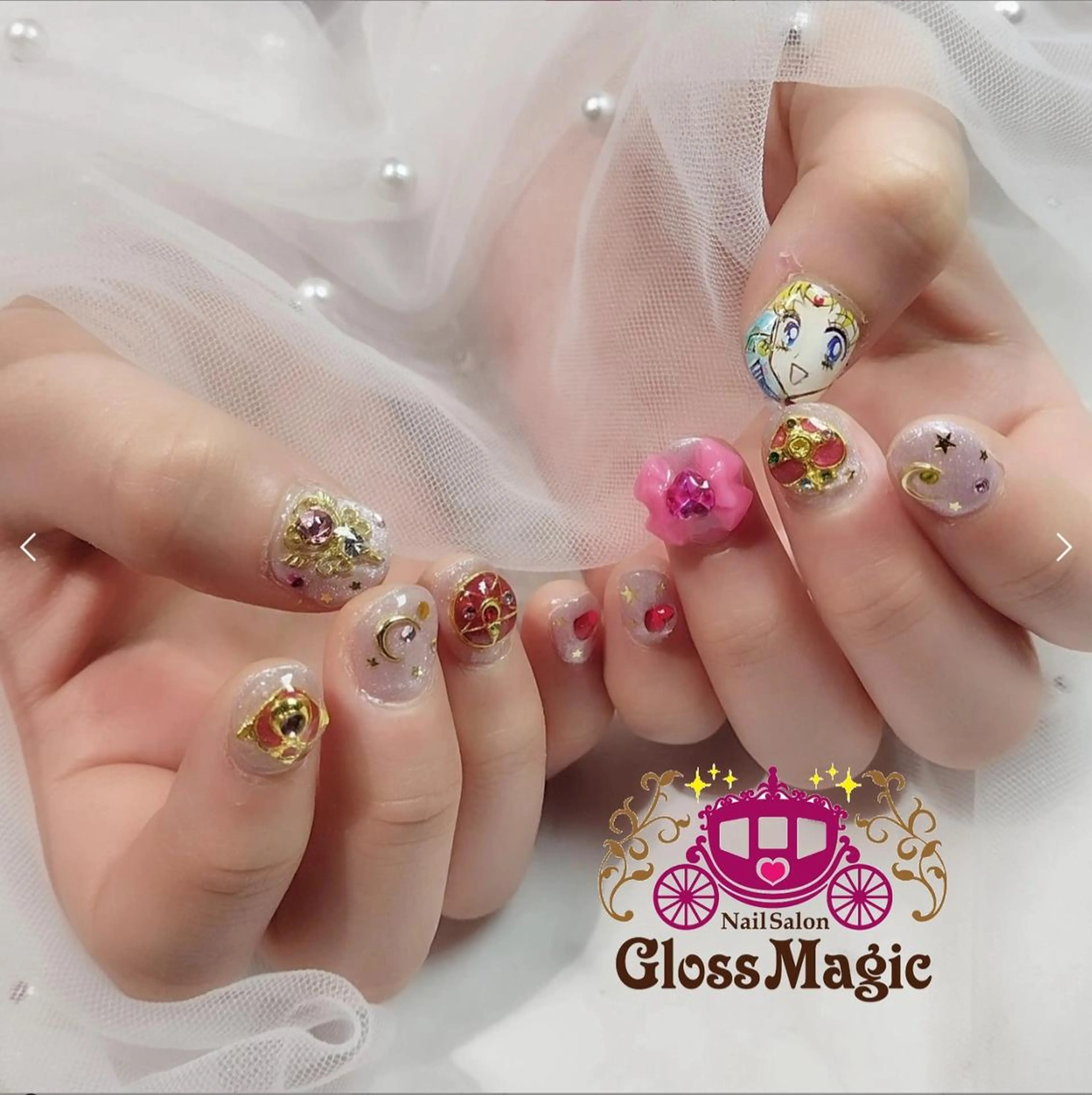 ネイル ハンドネイル あ きのネイルデザイン