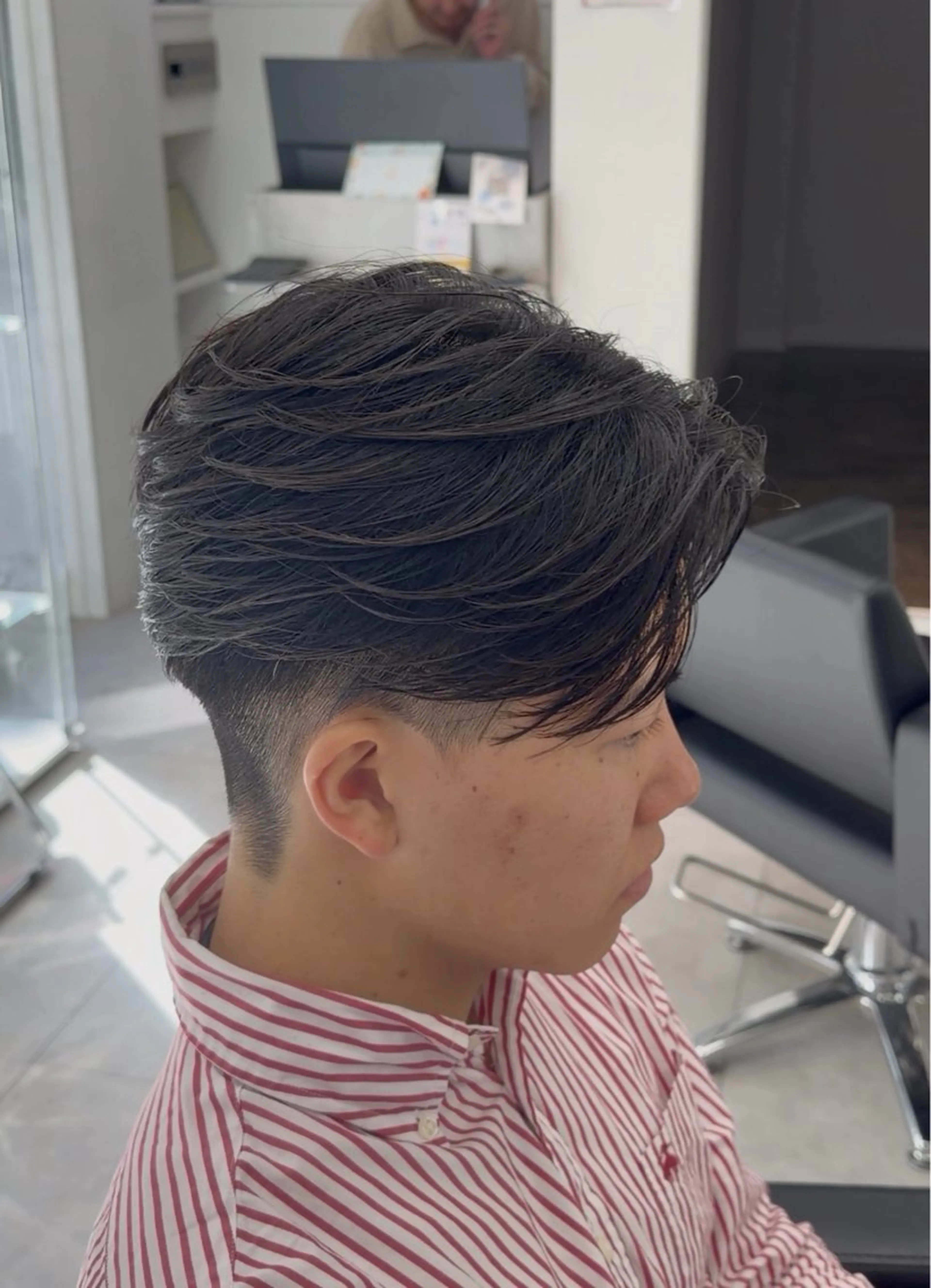 パーマ メンズ カット パーマ ニュアンス/フェザー /ウルフ/伶馬のヘアスタイル