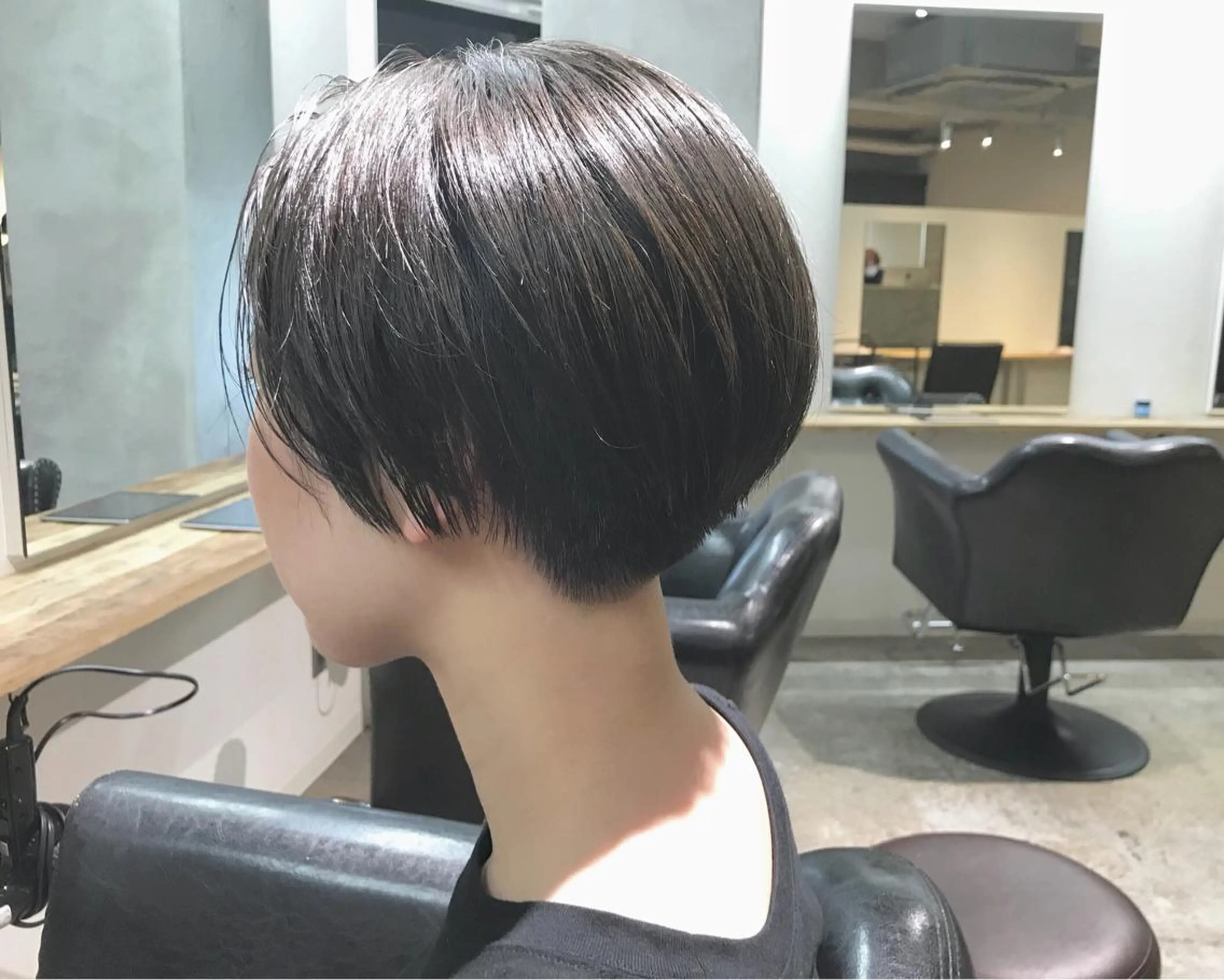ショート カラー カット ヘアカラー トリートメント 坂本 裕介/パーマのヘアスタイル