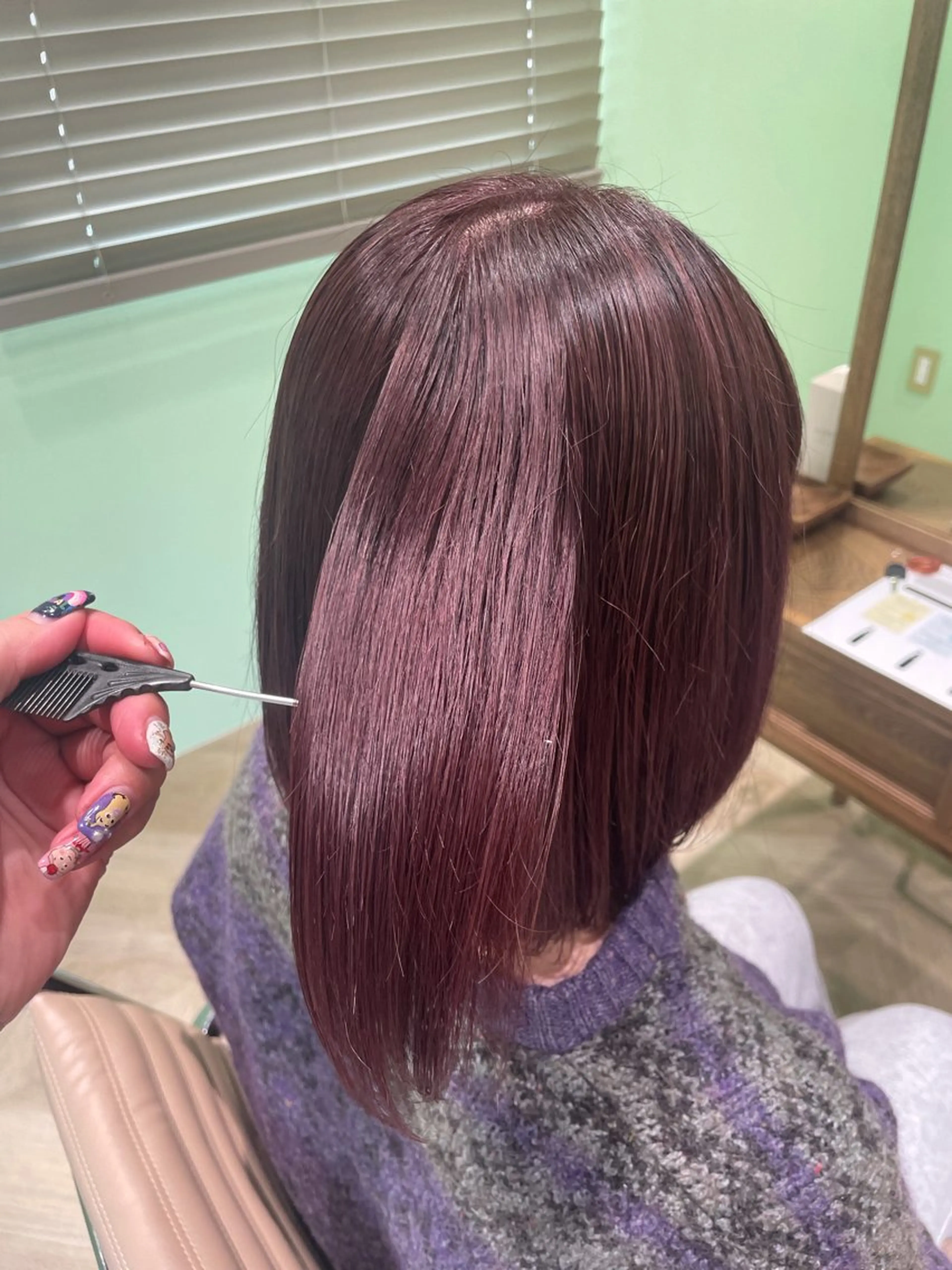 カラー 暖色カラー💞🎀 ゆいのヘアスタイル