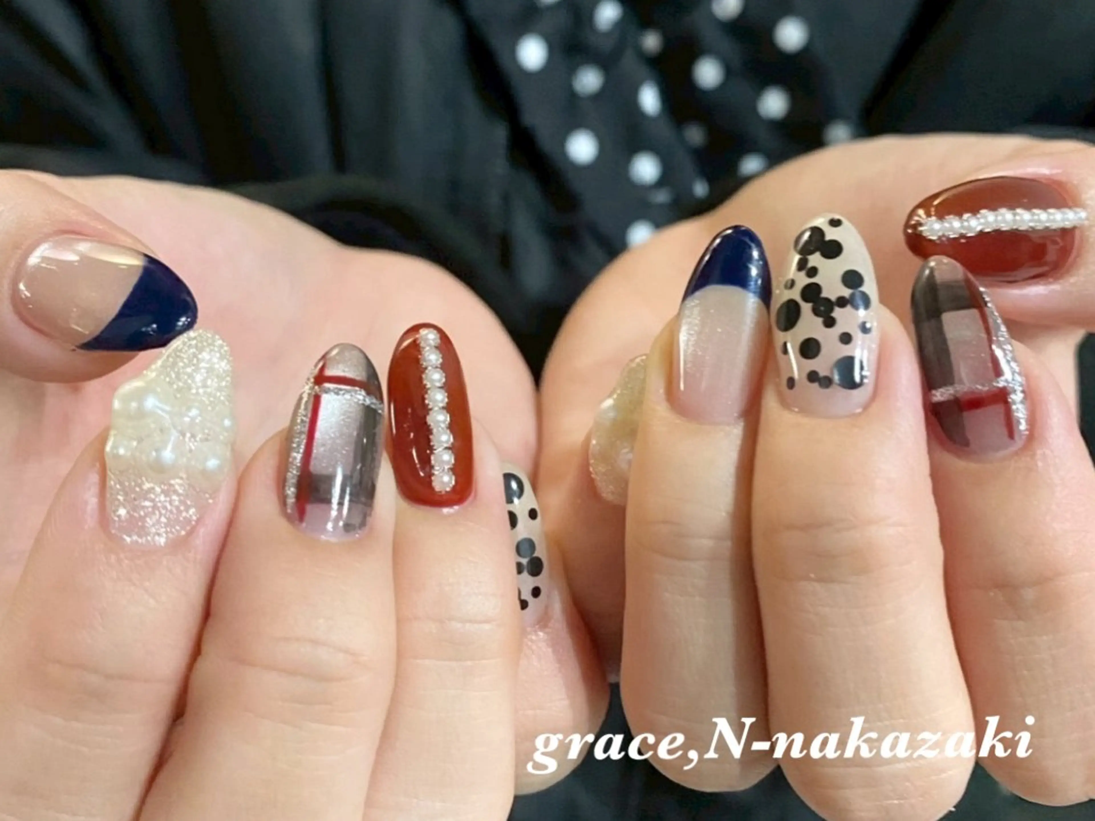 ネイル ハンドネイル grace .N-nakazaki所属・grace,N -nakazaki1のネイルデザイン