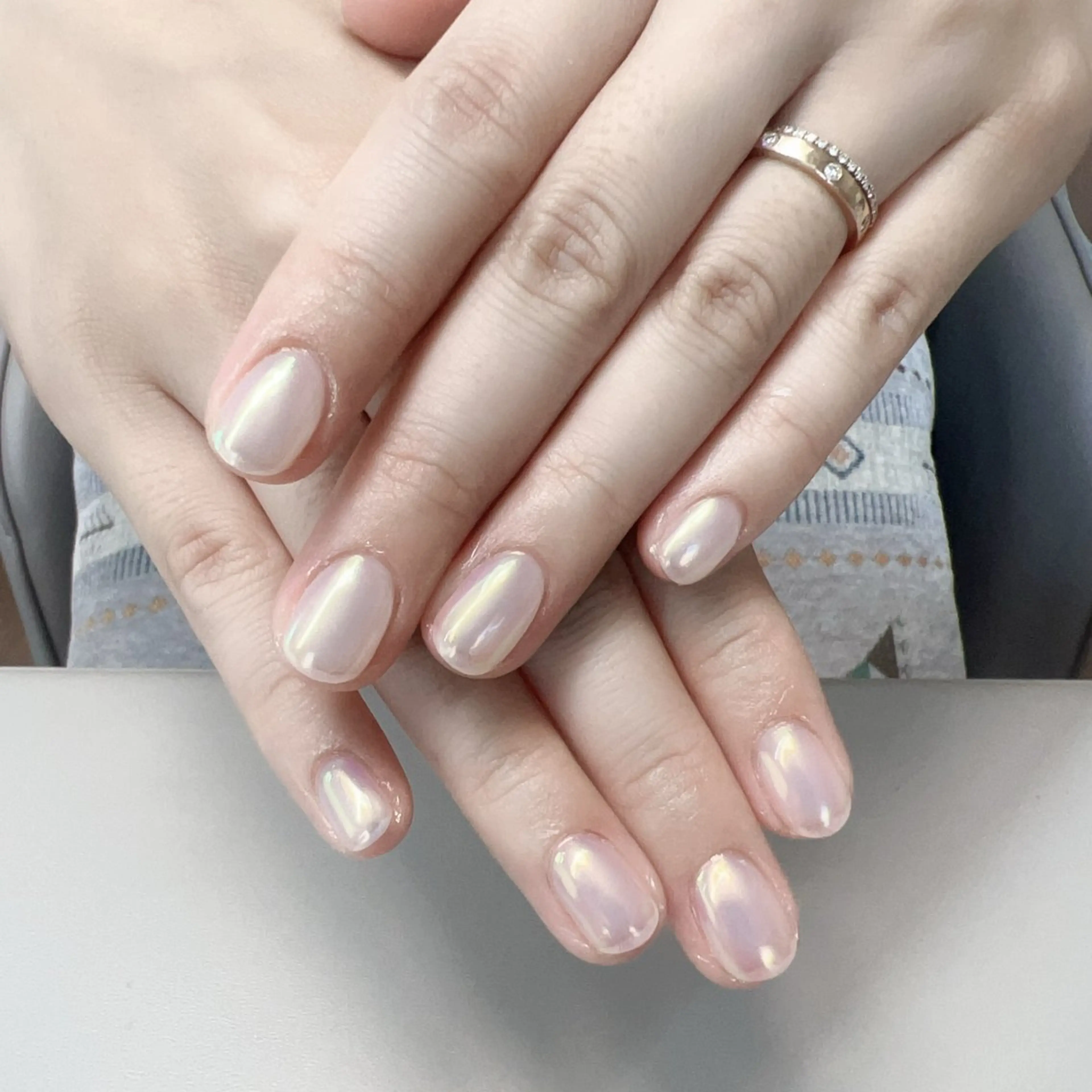 ネイル アートネイル チークネイル 長さ出し フレンチネイル ジェルネイル Rika  nail cocoのネイルデザイン