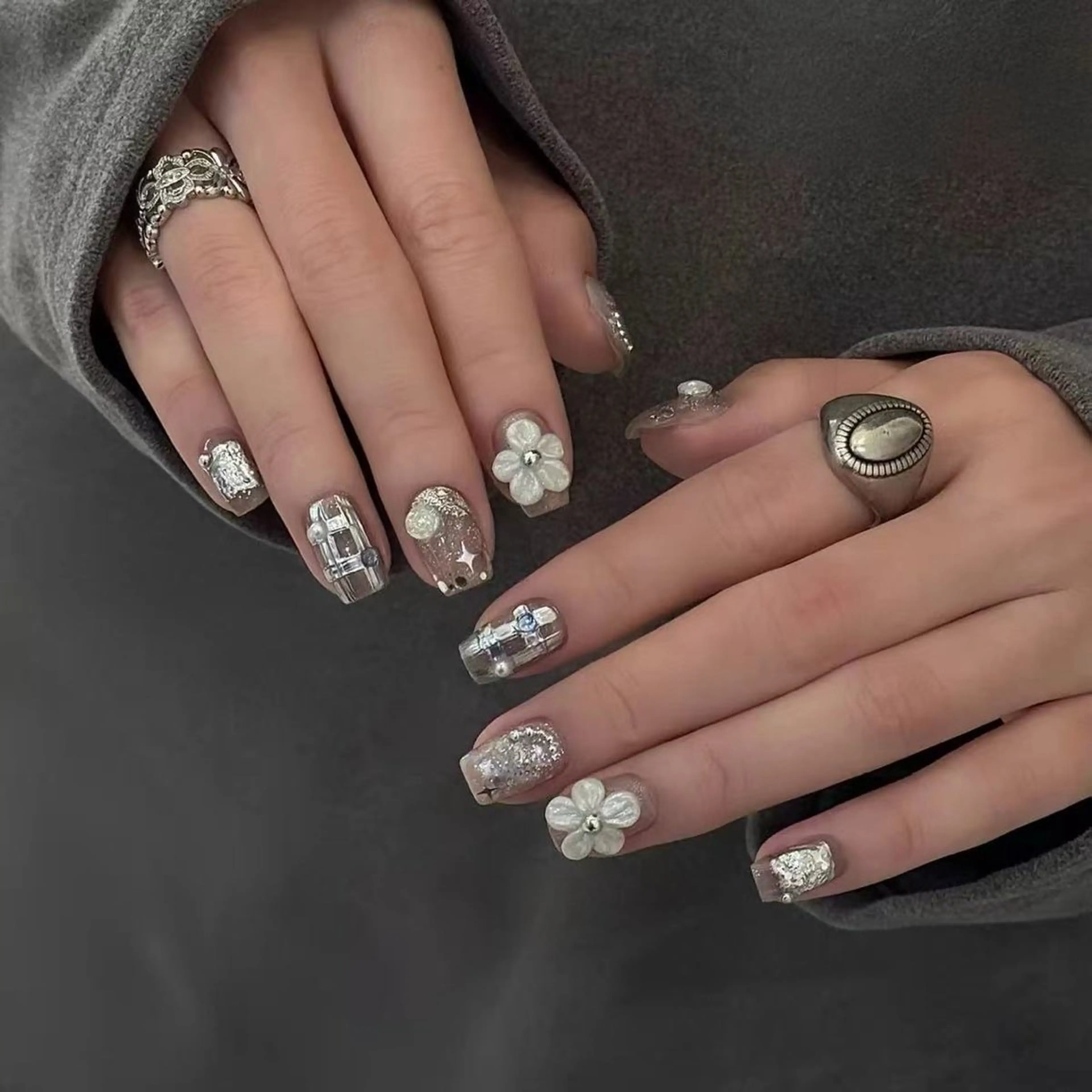 ネイル 持ち込み リセス 高田馬場💎のネイルデザイン