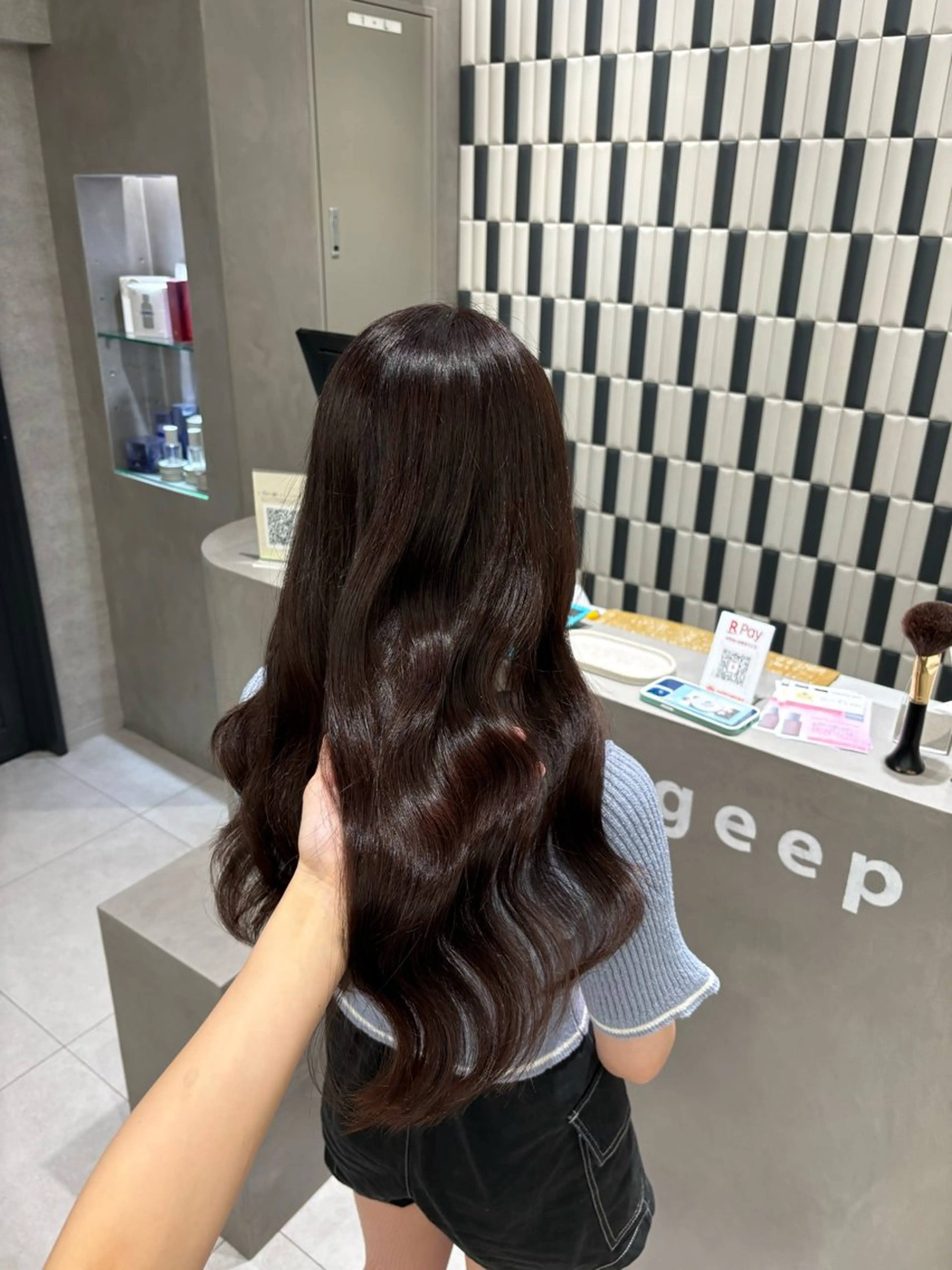 ロング カラー 望 吹のヘアスタイル