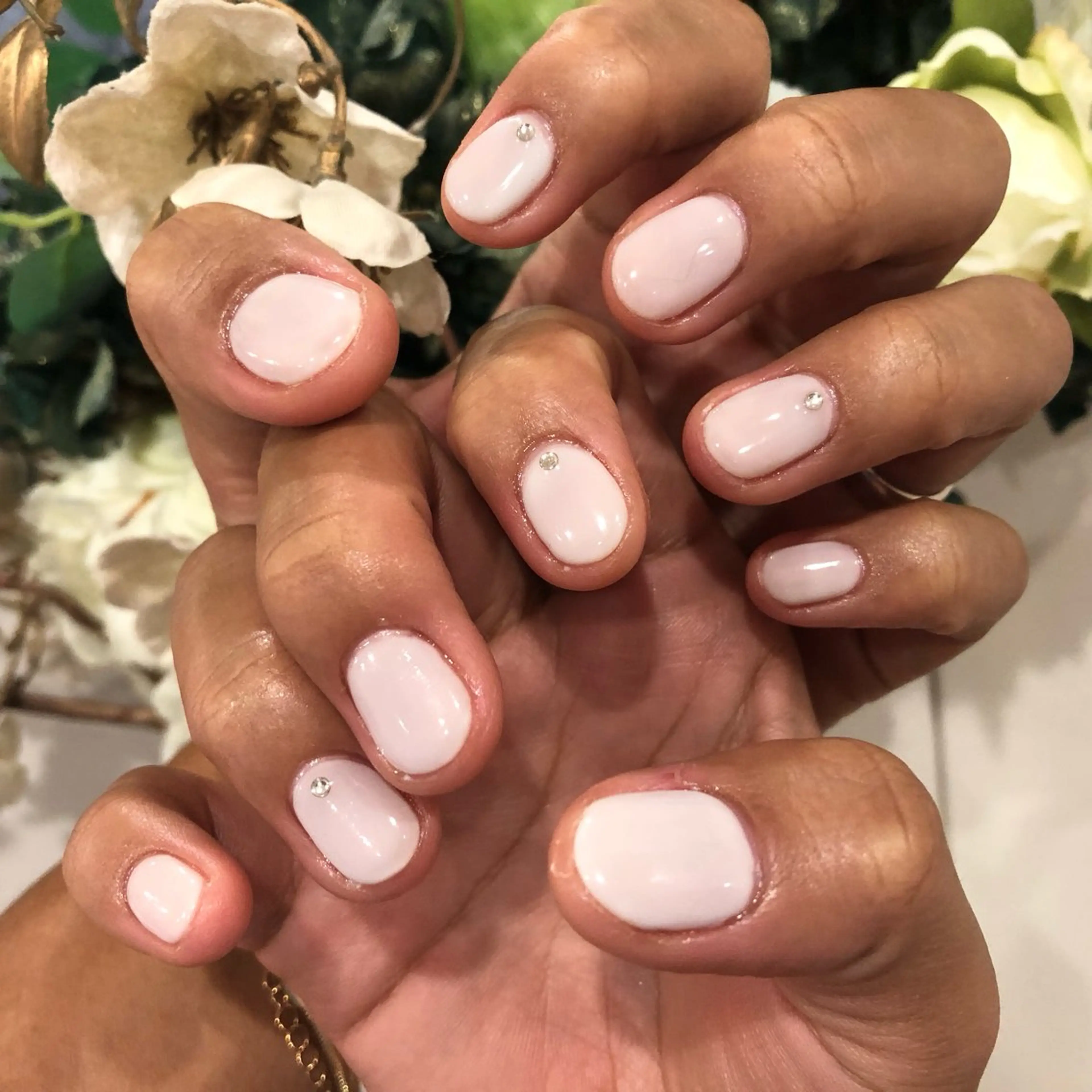 ネイル オフィスネイル シンプルネイル ハンドネイル 清谷 あすかのネイルデザイン