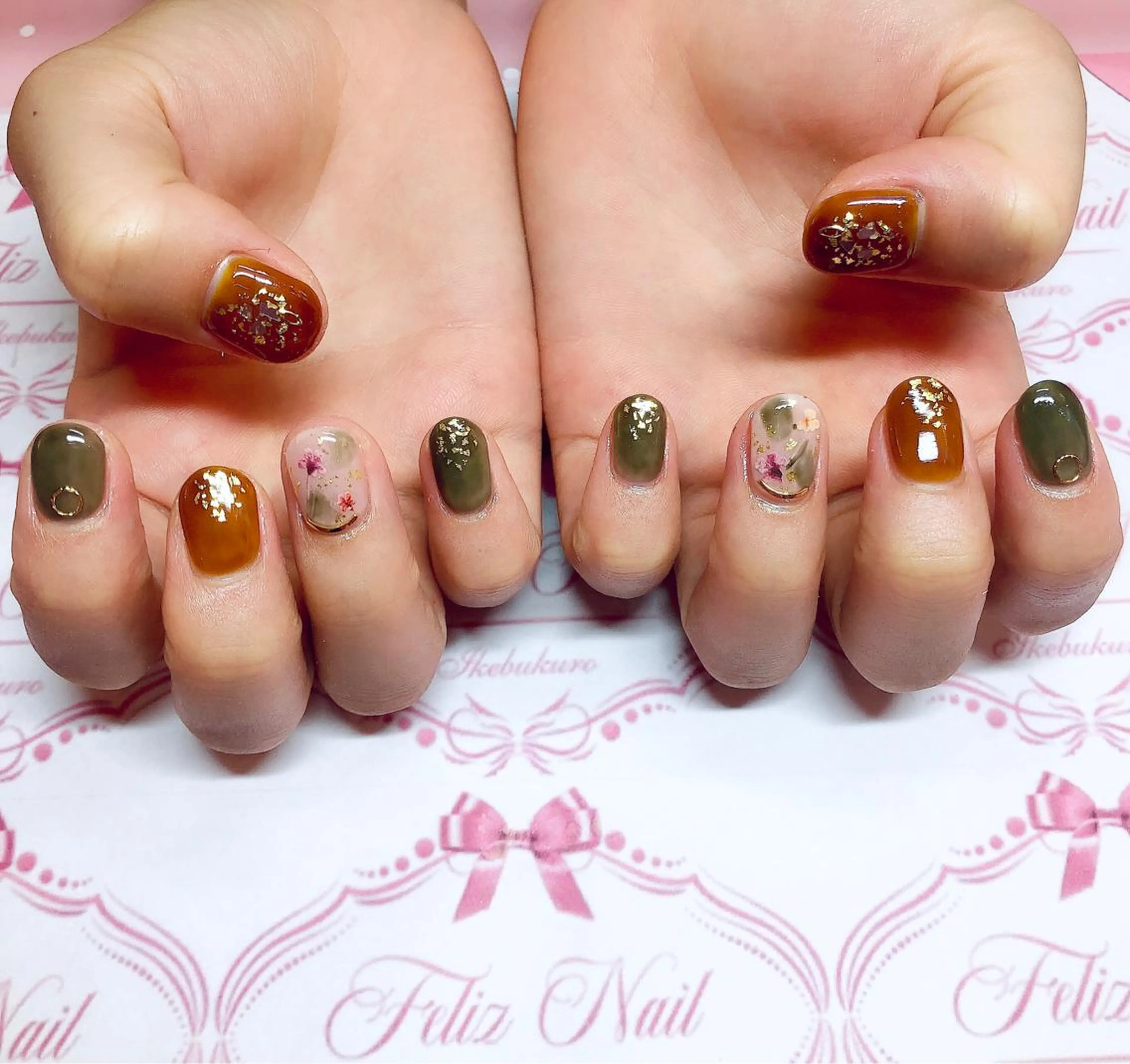 ネイル ジェルネイル パラジェル ハンドネイル ユキカ （ネイリスト）のネイルデザイン