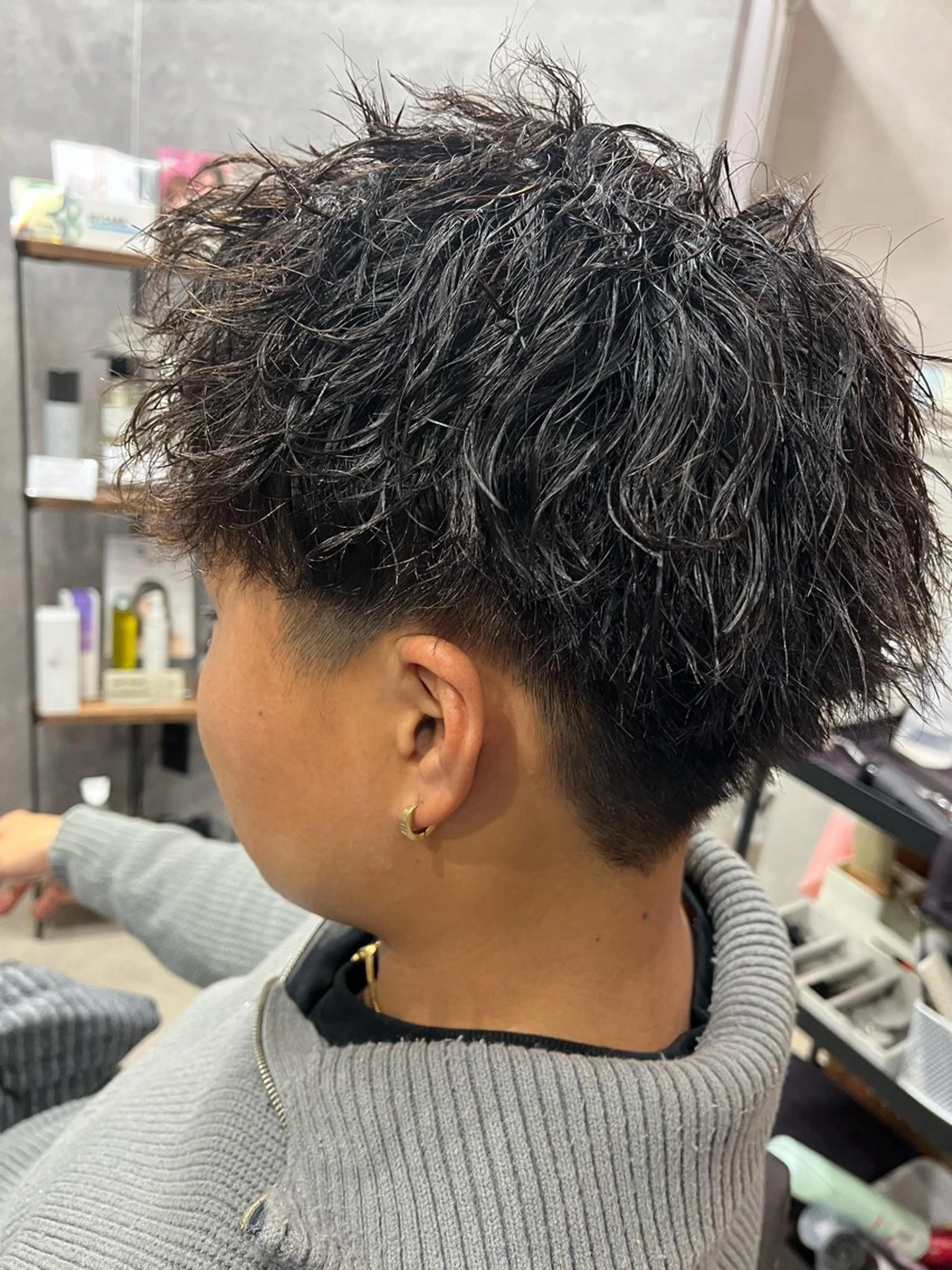 メンズ ヤマモト ヒロミのヘアスタイル