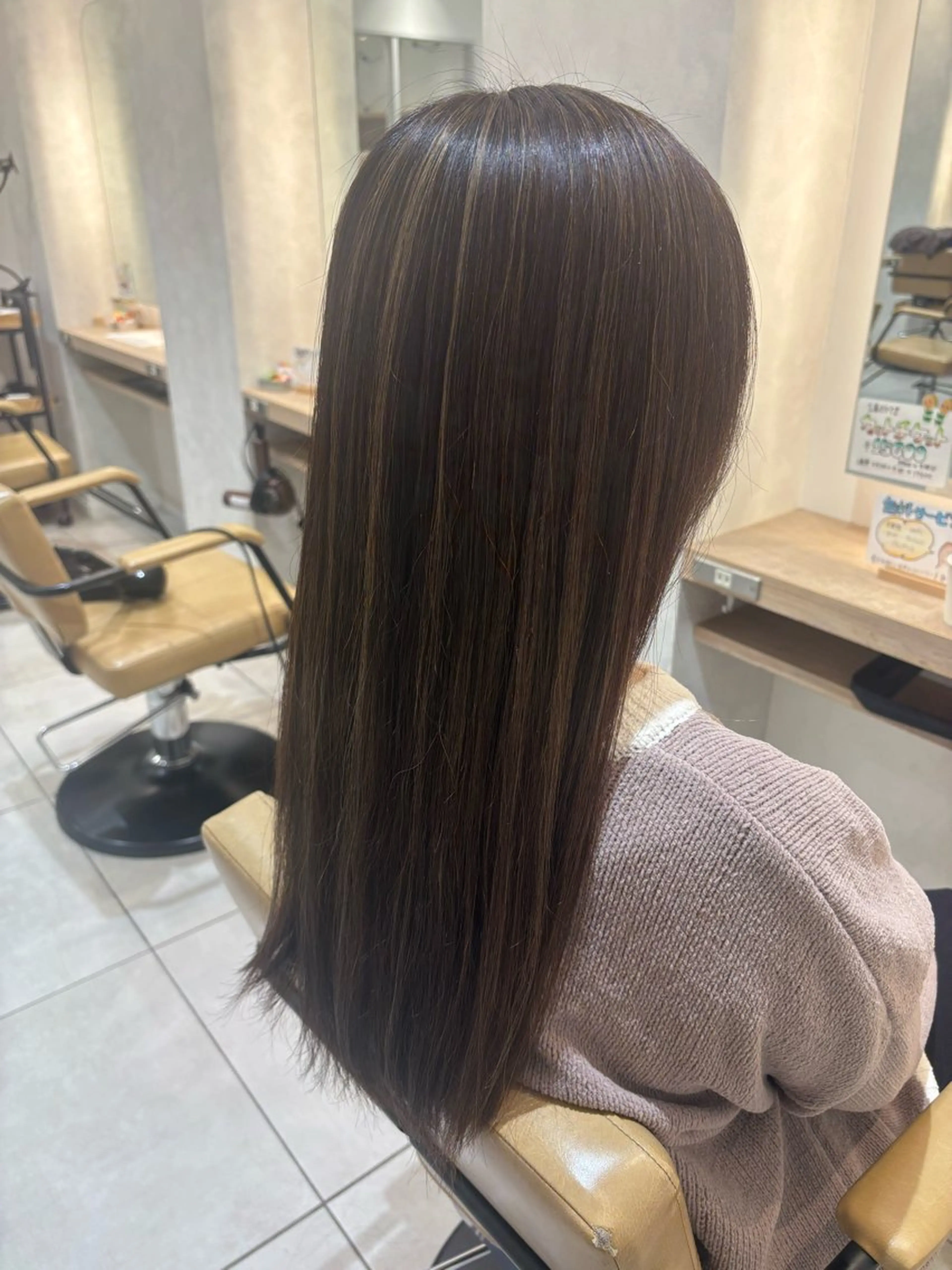 ロング カラー お客様満足度No.1 🐶柴田みどりのヘアスタイル