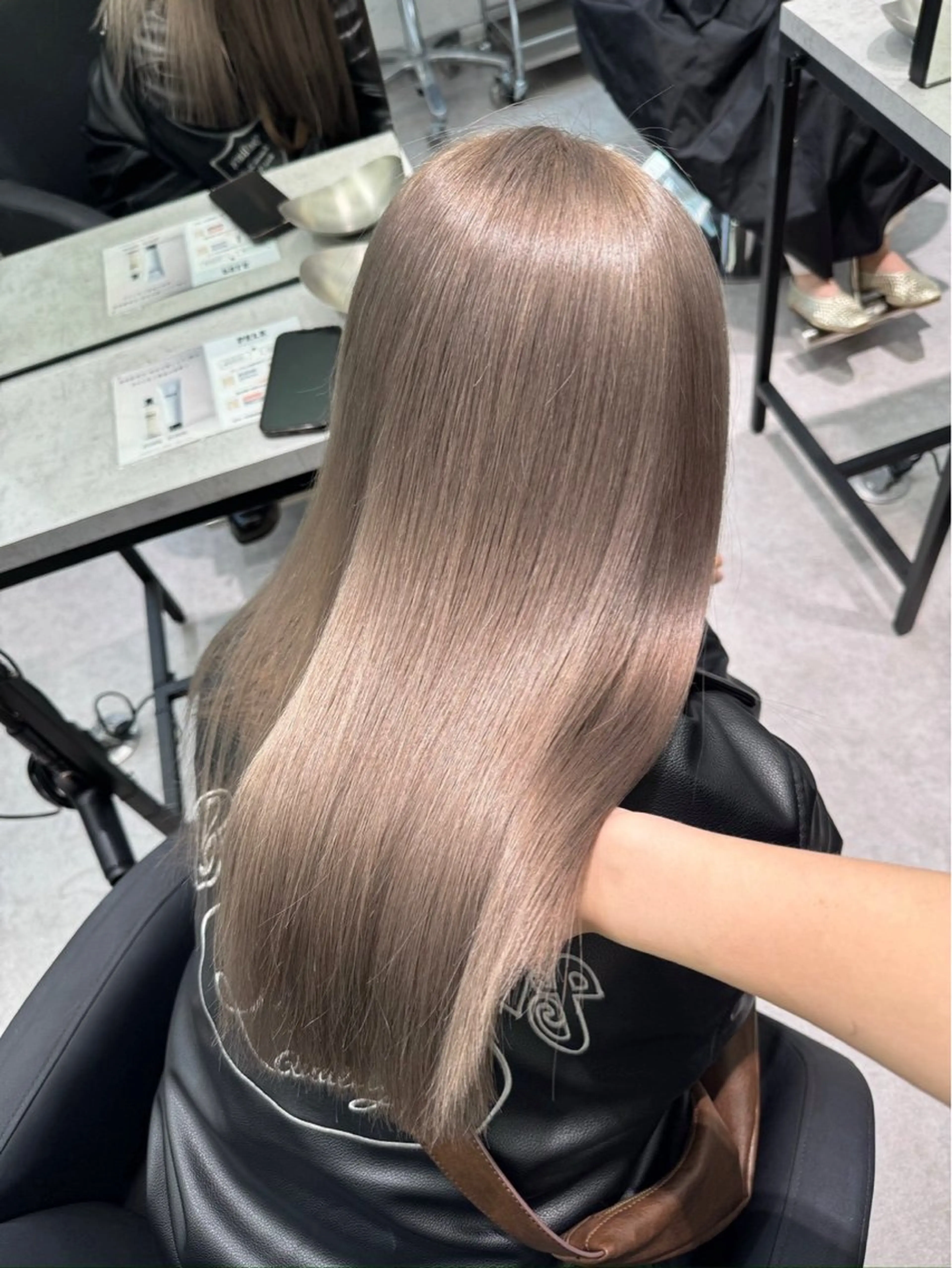 カラー ヘアカラー ミルクティー/渋谷 shunta🌟🌟のヘアスタイル