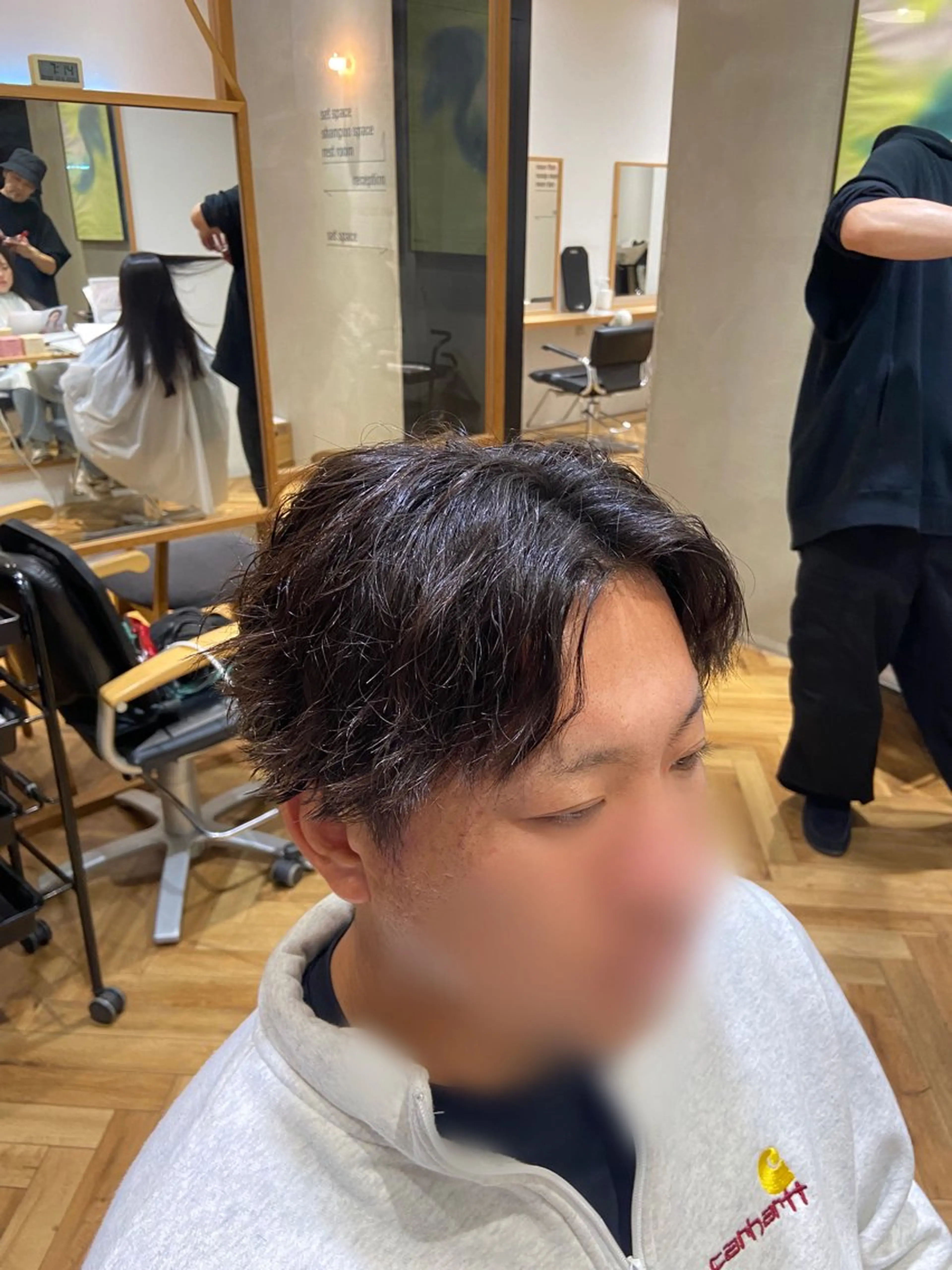 メンズ 小林 駿介のヘアスタイル