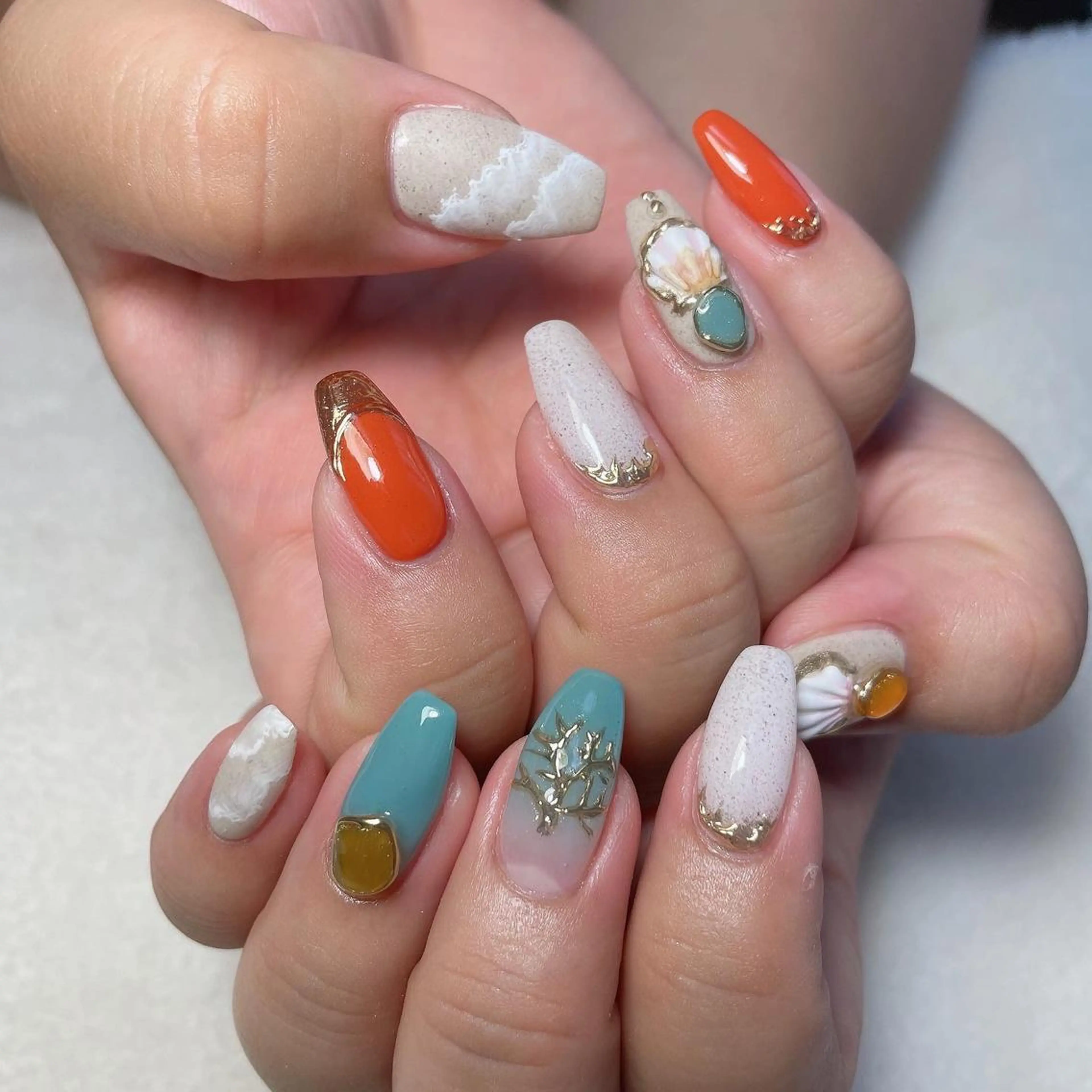 ネイル アートネイル ジェルネイル ハンドネイル kipinail 川﨑えりかのネイルデザイン