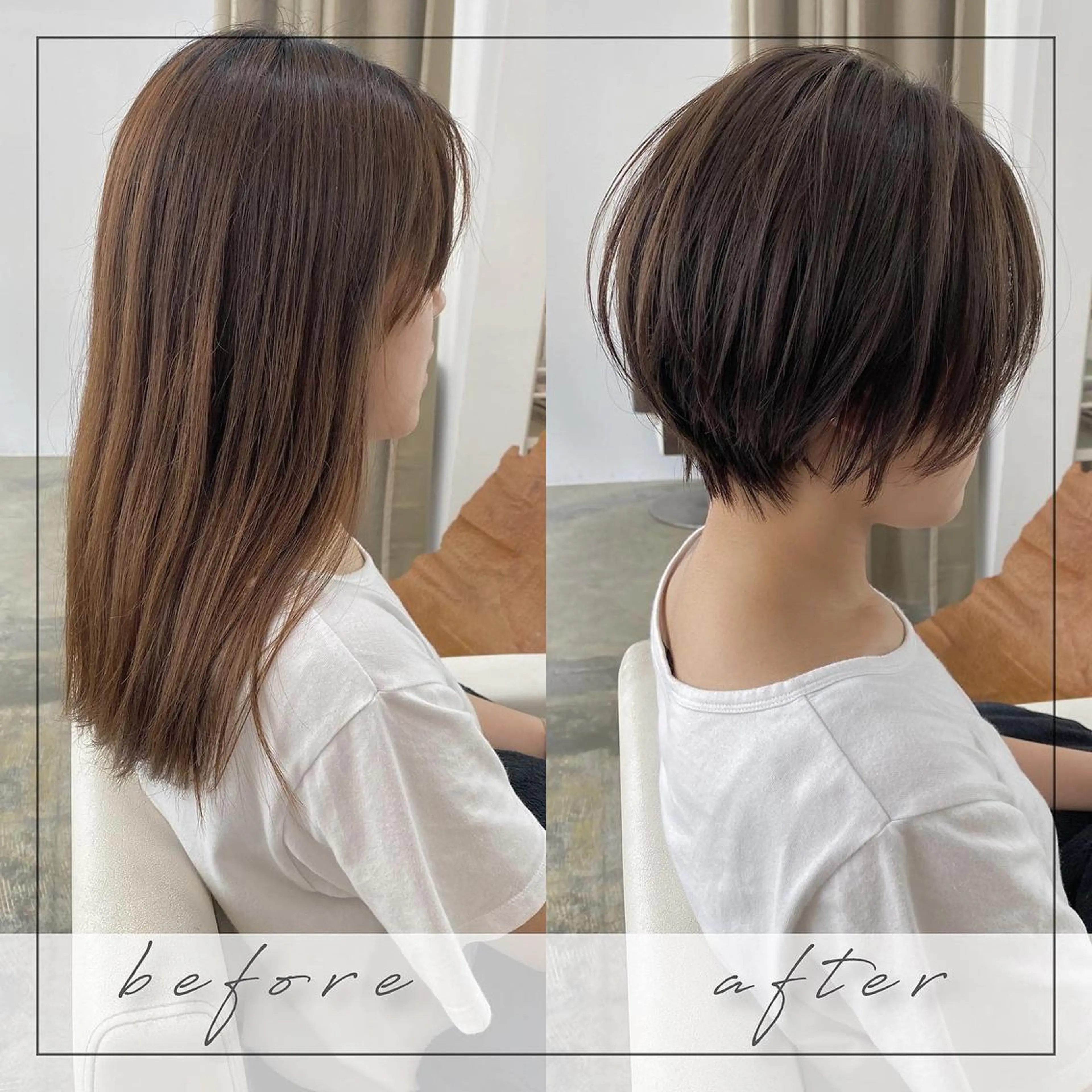 ショート ショートヘア くせ毛×ショート 上岡勇祐のヘアスタイル