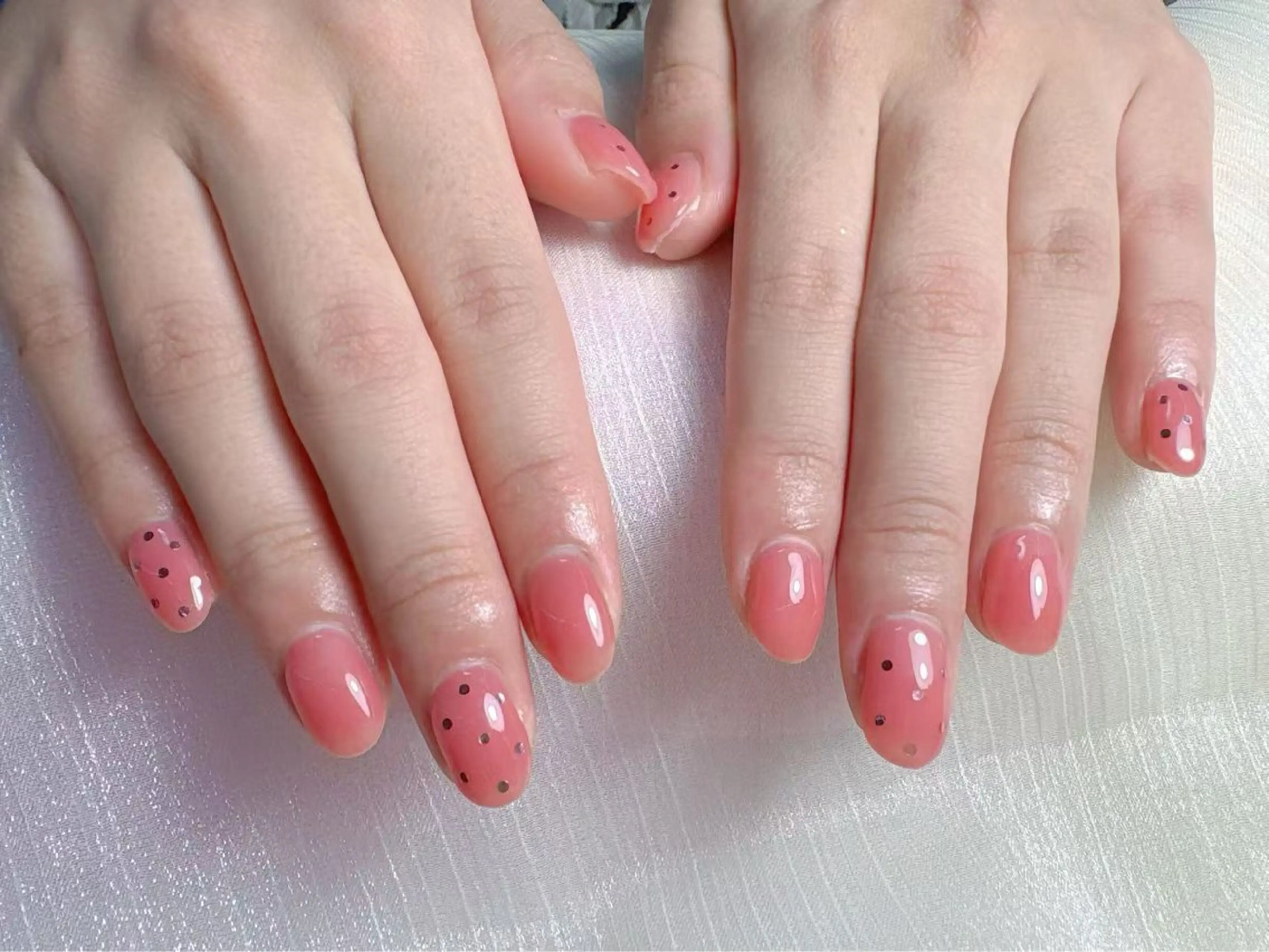 ネイル ハンドネイル Yuxi Beauty salon 【ユーシィー ビューティ サロン】所属・ユーシーネイルサロン 池田公園店のネイルデザイン