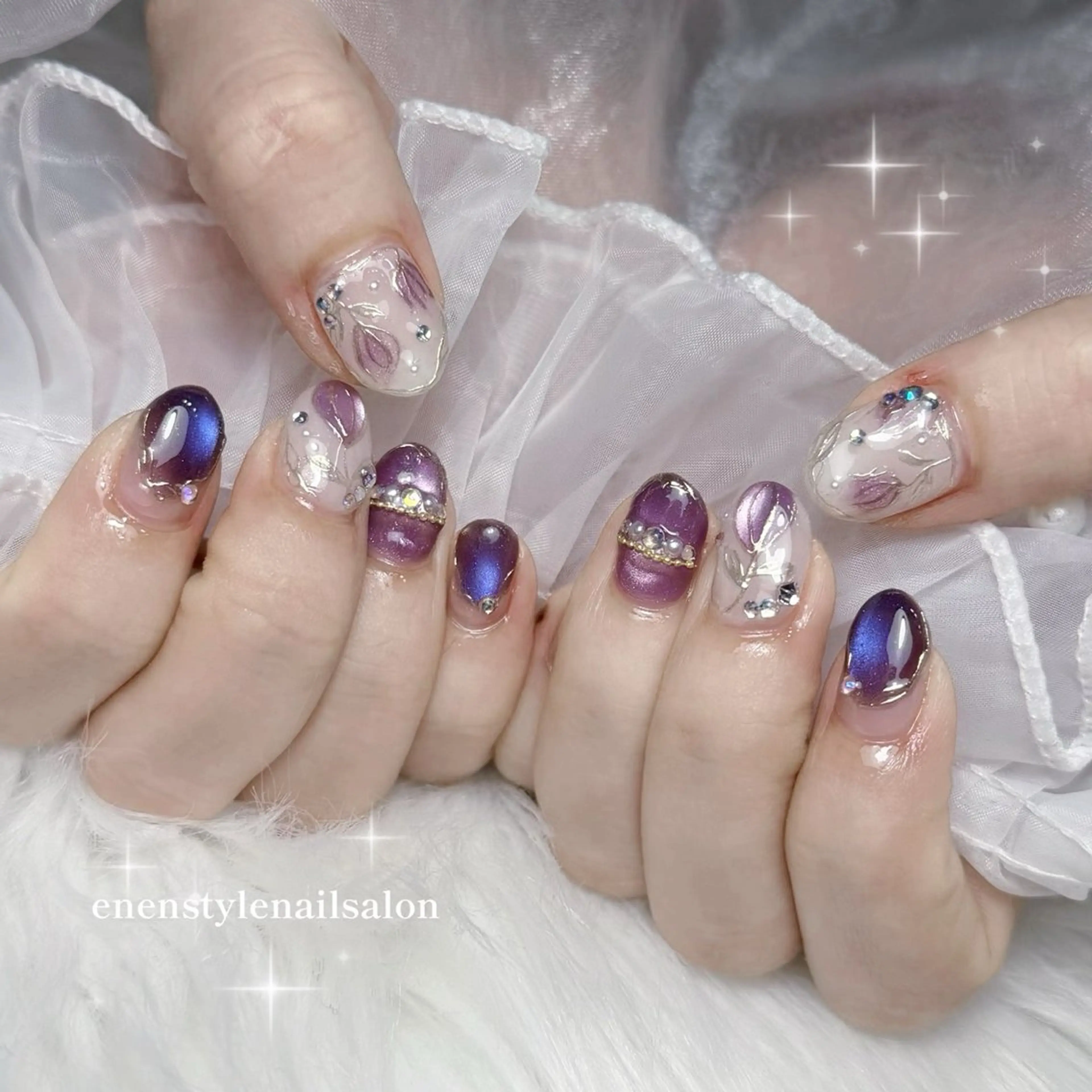 ネイル ハンドネイル 👑enen style👑のネイルデザイン