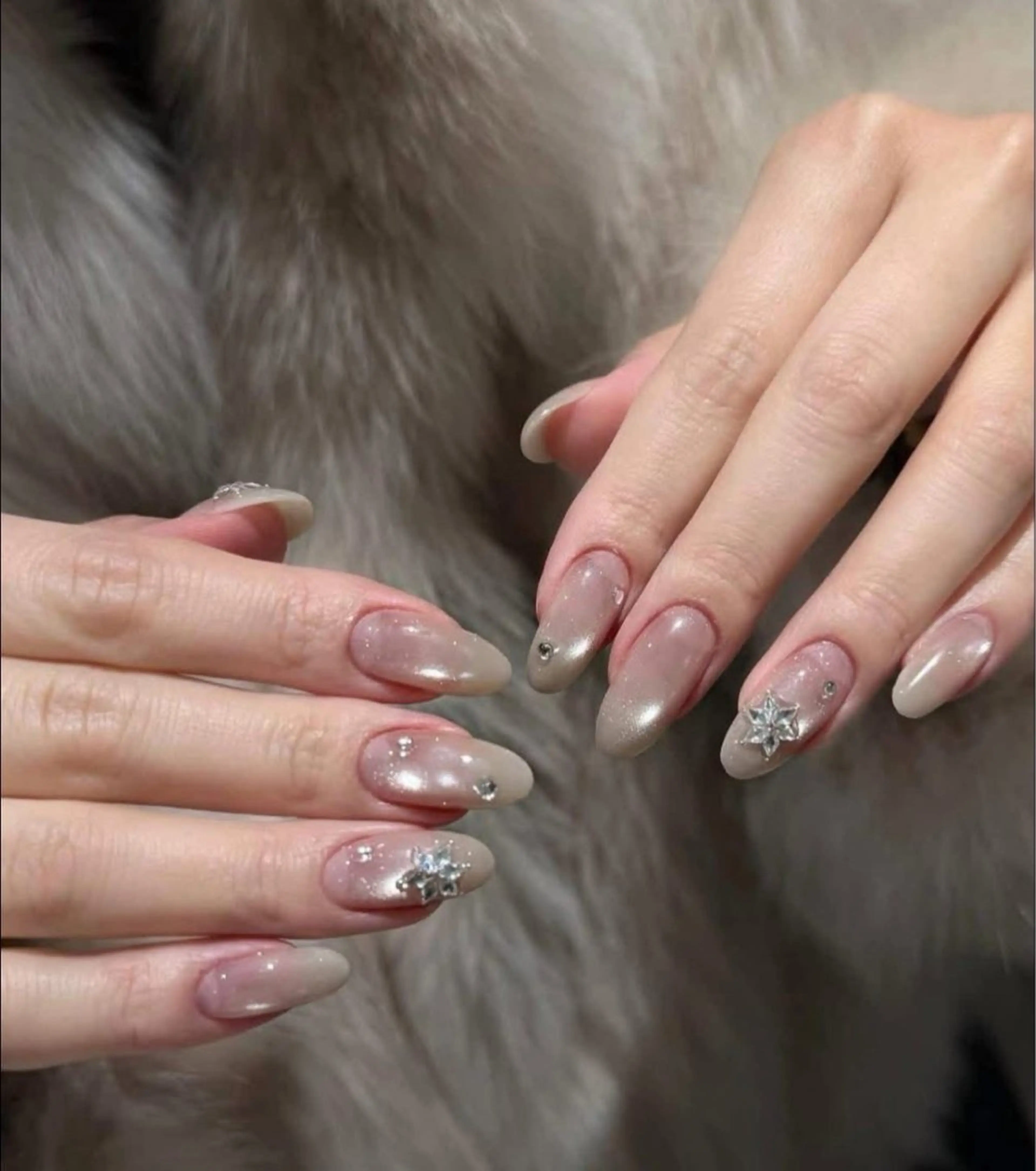 ネイル ジェルネイル 韓国ネイル シンプルネイル ワンホンネイル MEO MEO NAIL 守山のネイルデザイン