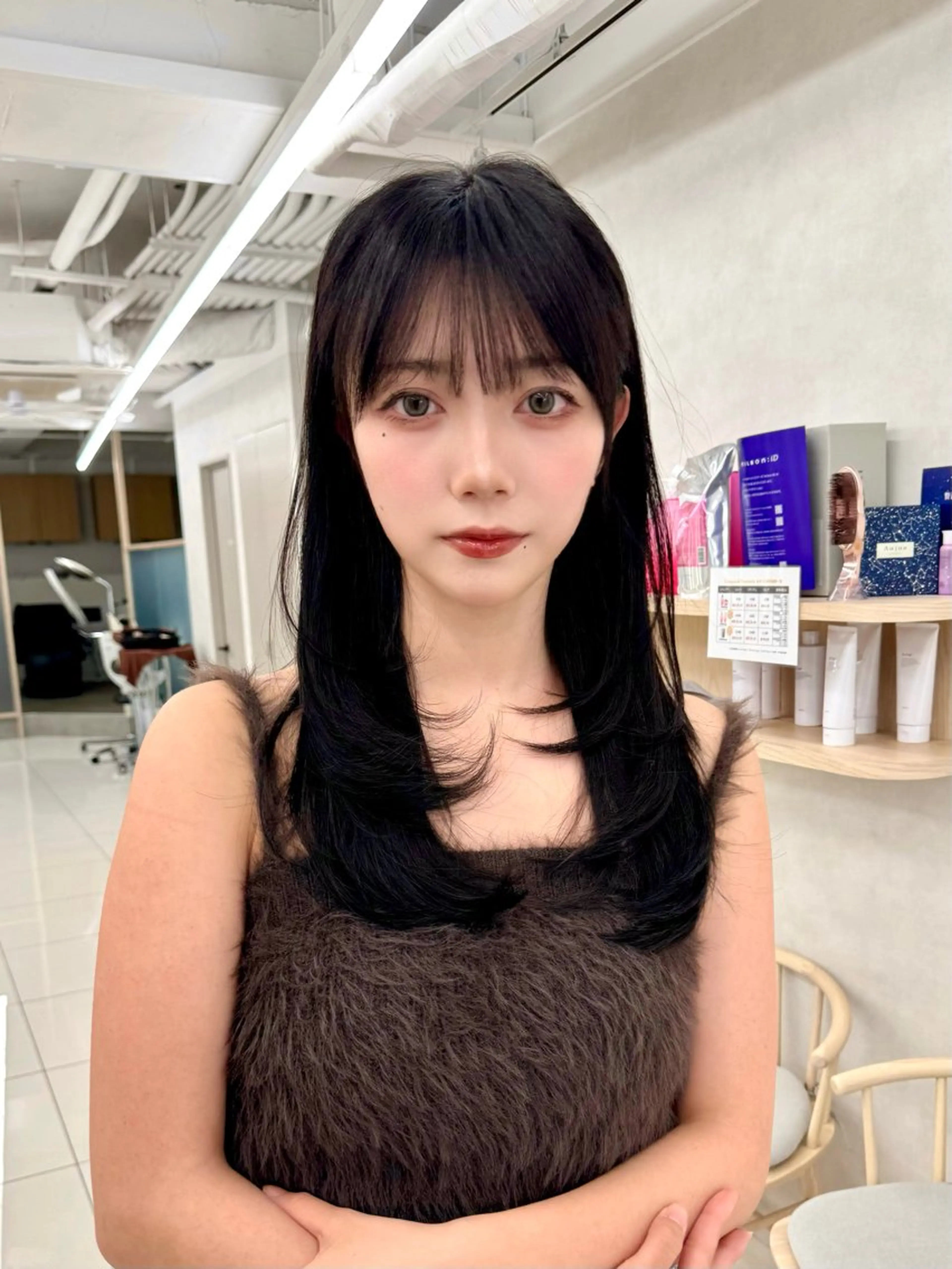 ロング 三鷹で1番ショート ボブをカットする新谷のヘアスタイル