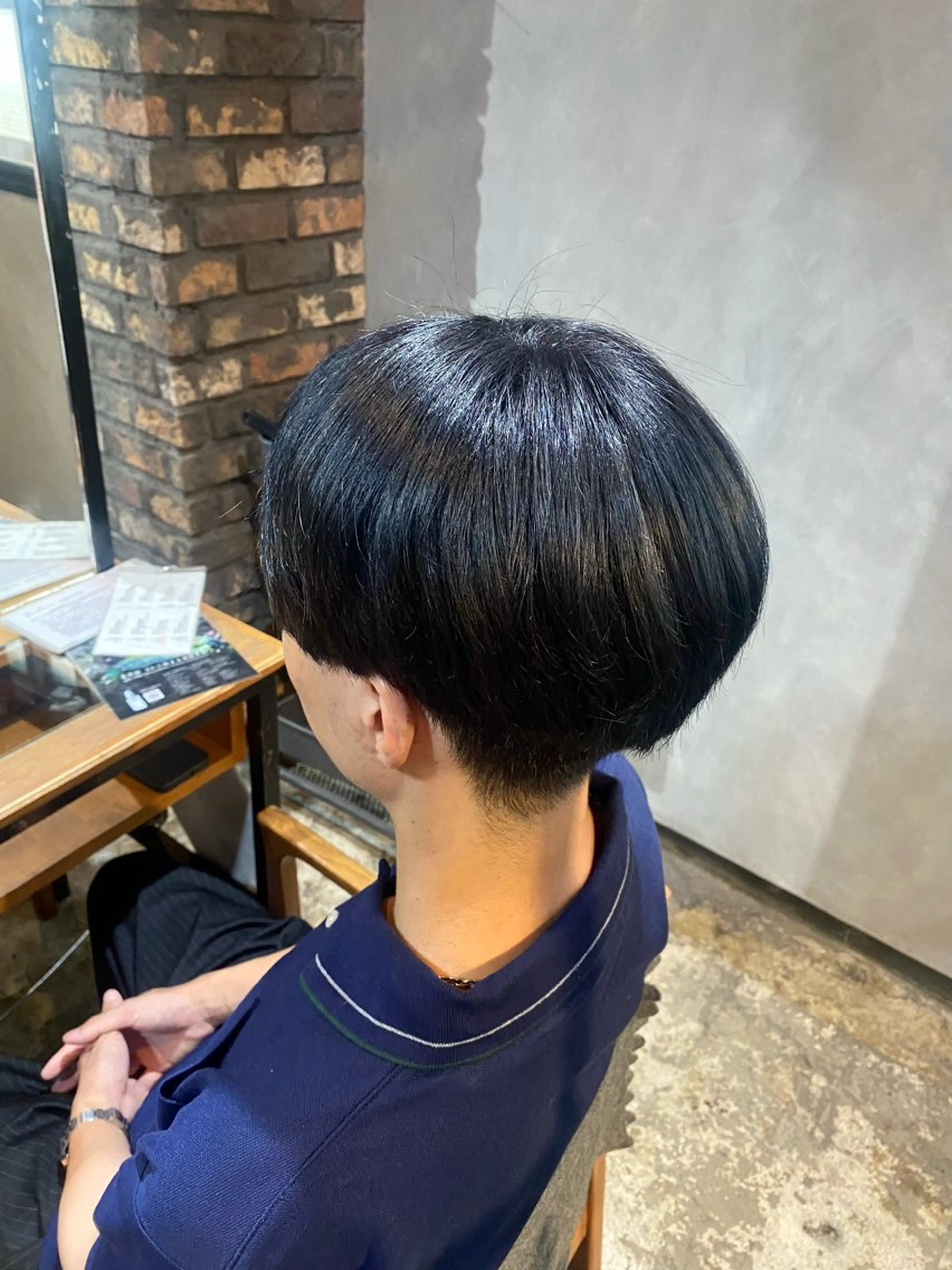 ショート カラー メンズ 佐藤 紗奈のヘアスタイル