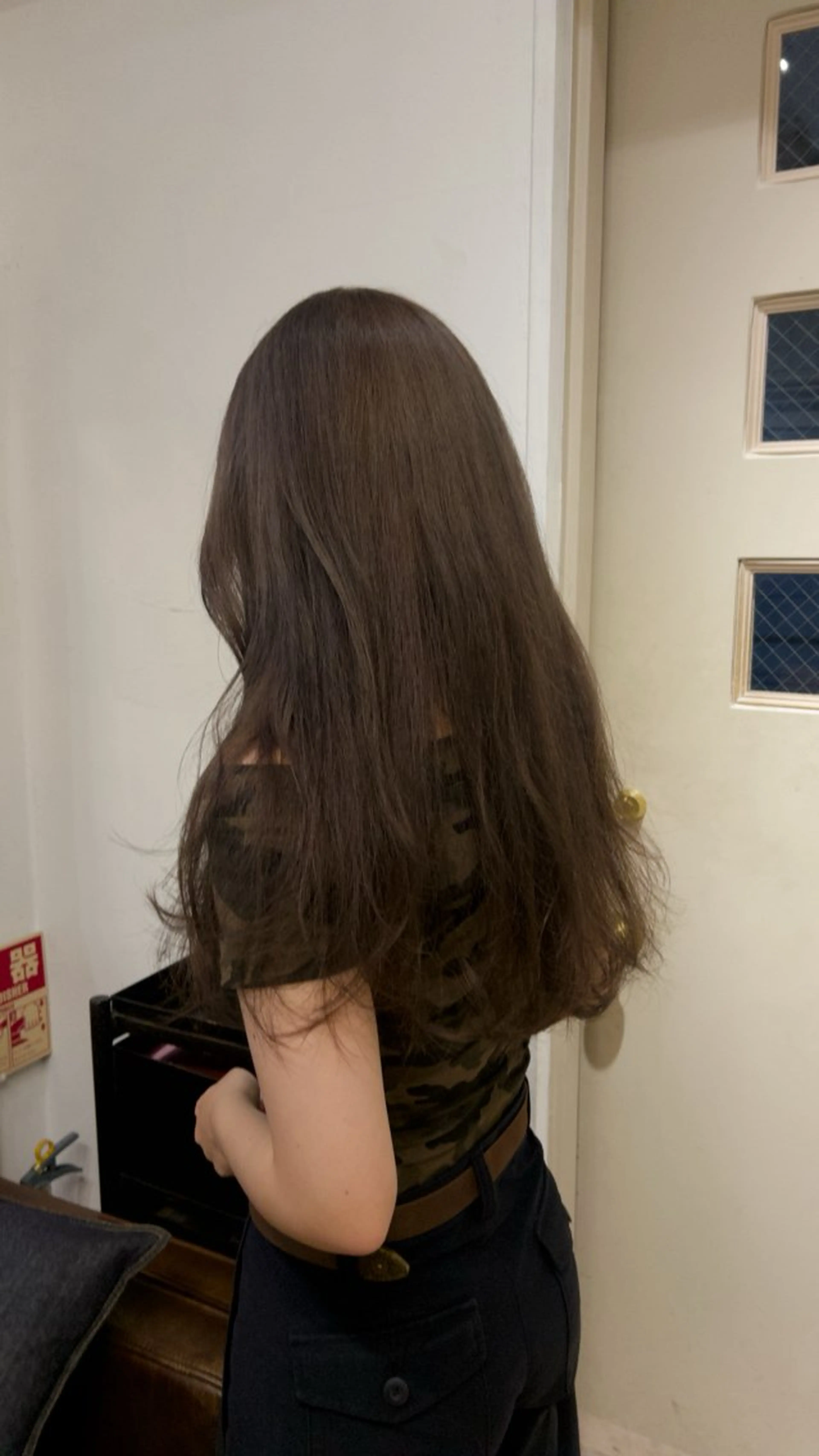 セミロング カラー じゅわっと暖色カラー 🍊Moemiのヘアスタイル