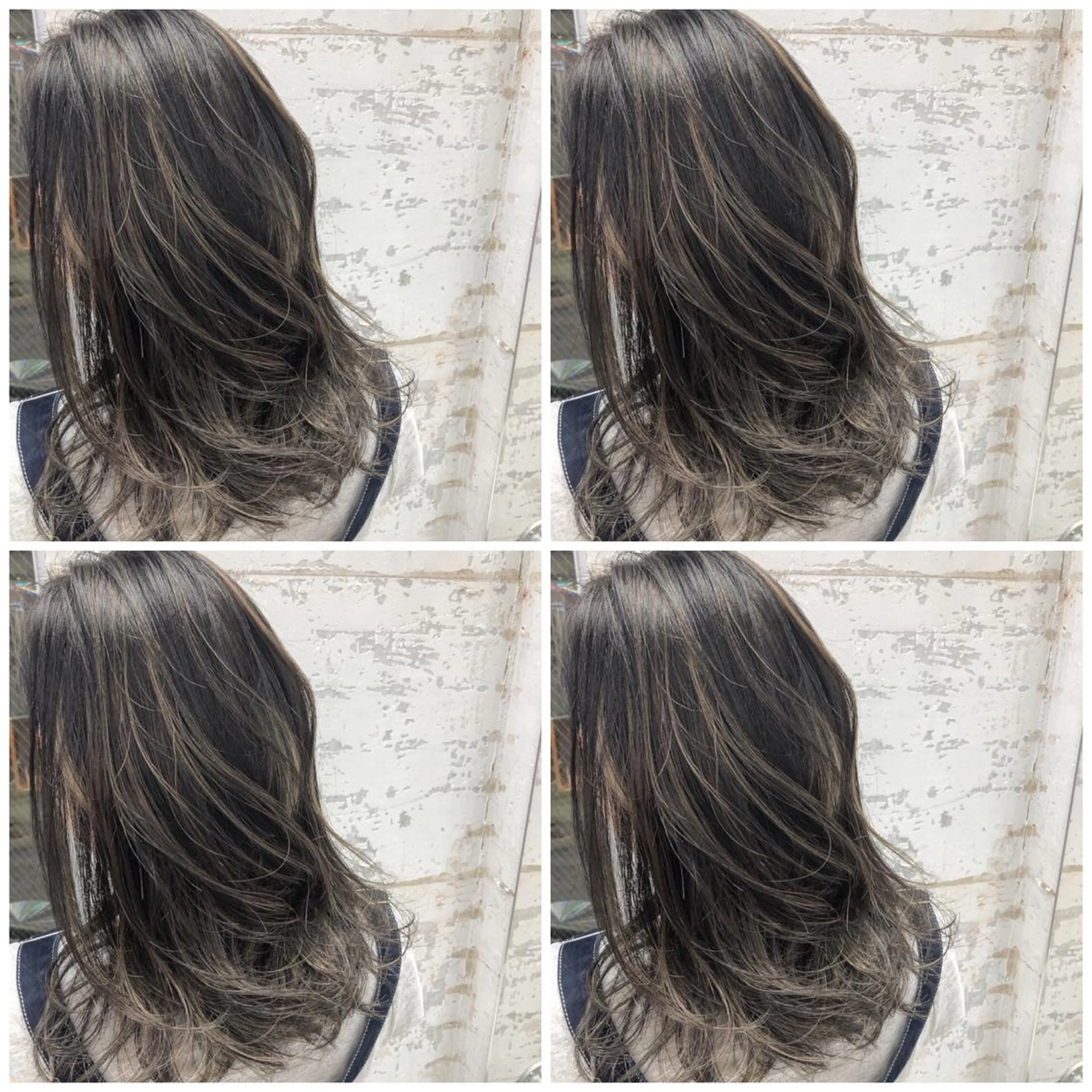 セミロング カラー パーマ ヘアアレンジ メンズ キッズ ネイル マツエク・マツパ メンズブリーチ メンズハイライト 学生（メンズ向け） アッシュ ベージュカラー レイヤー／顔周り 韓国ヘア森田和貴のヘアスタイル