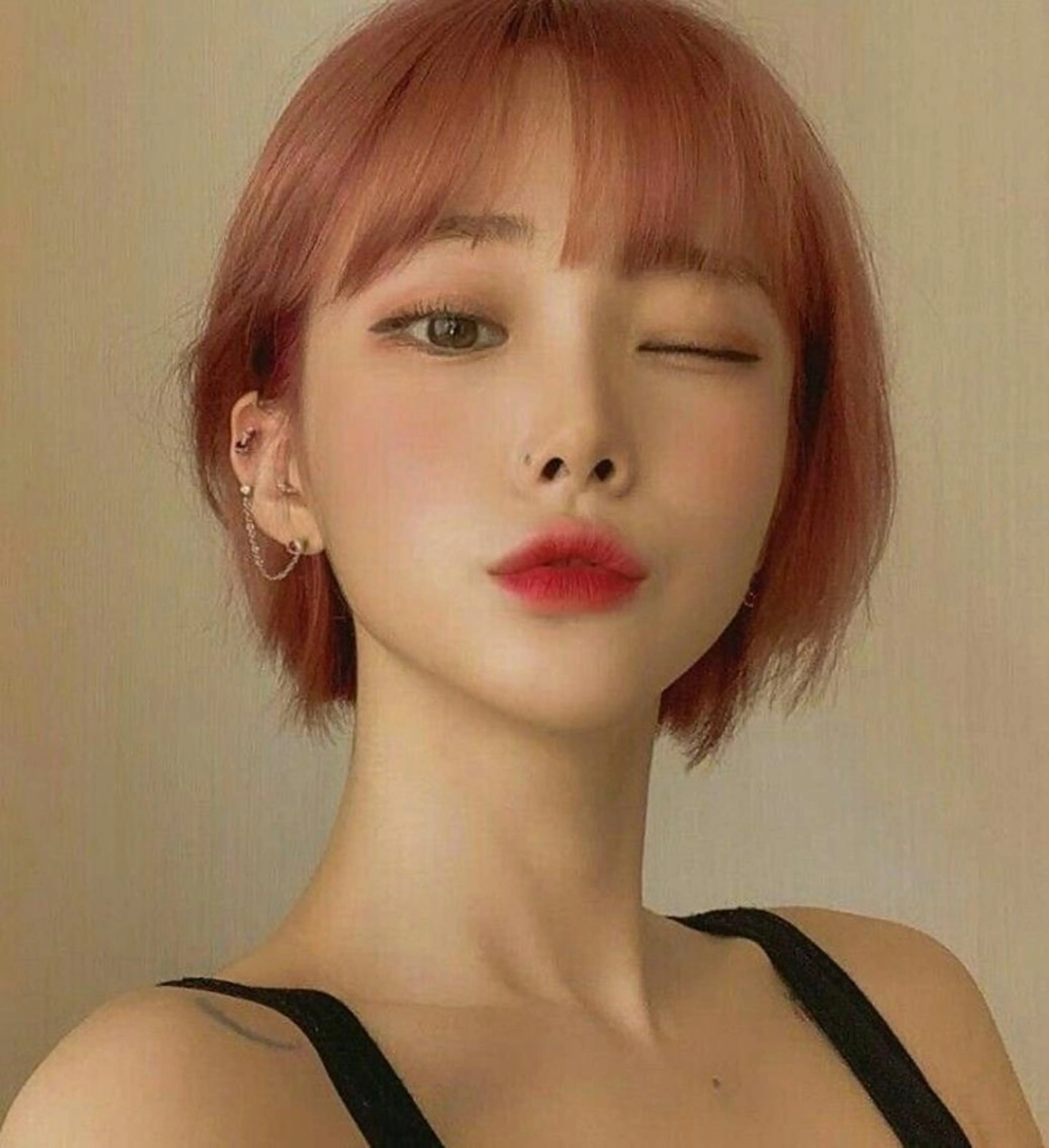 カラー 莉乃/縮毛矯正/髪質 改善/艶カラーのヘアスタイル