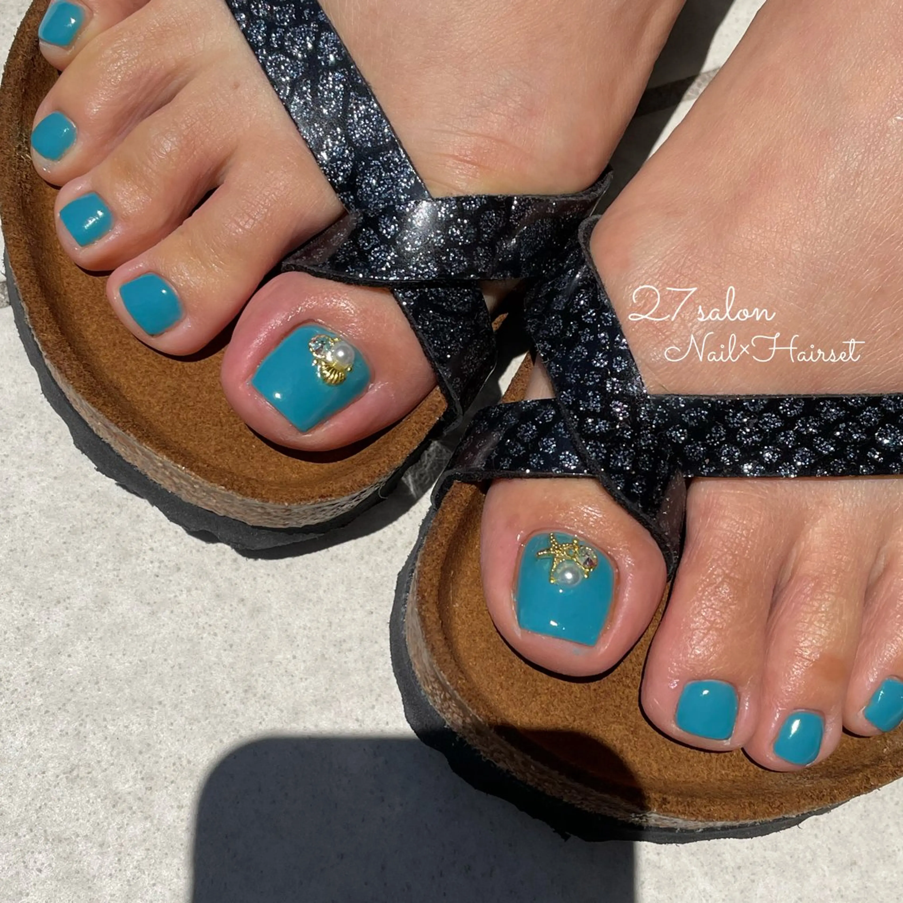 ネイル フットネイル 27salon yuinaのネイルデザイン