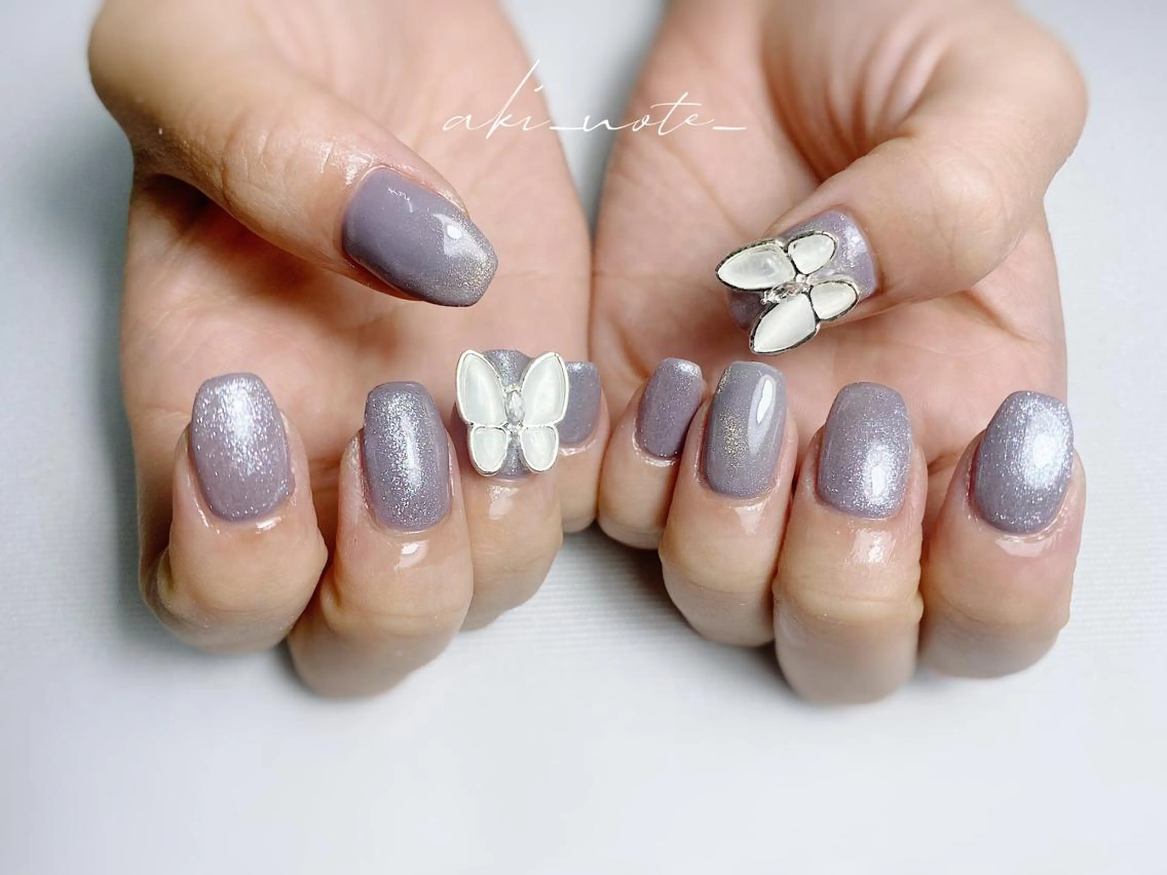 ネイル ワンカラーネイル ハンドネイル フットネイル GRANDE大須 栄/店長 aki🌙のネイルデザイン